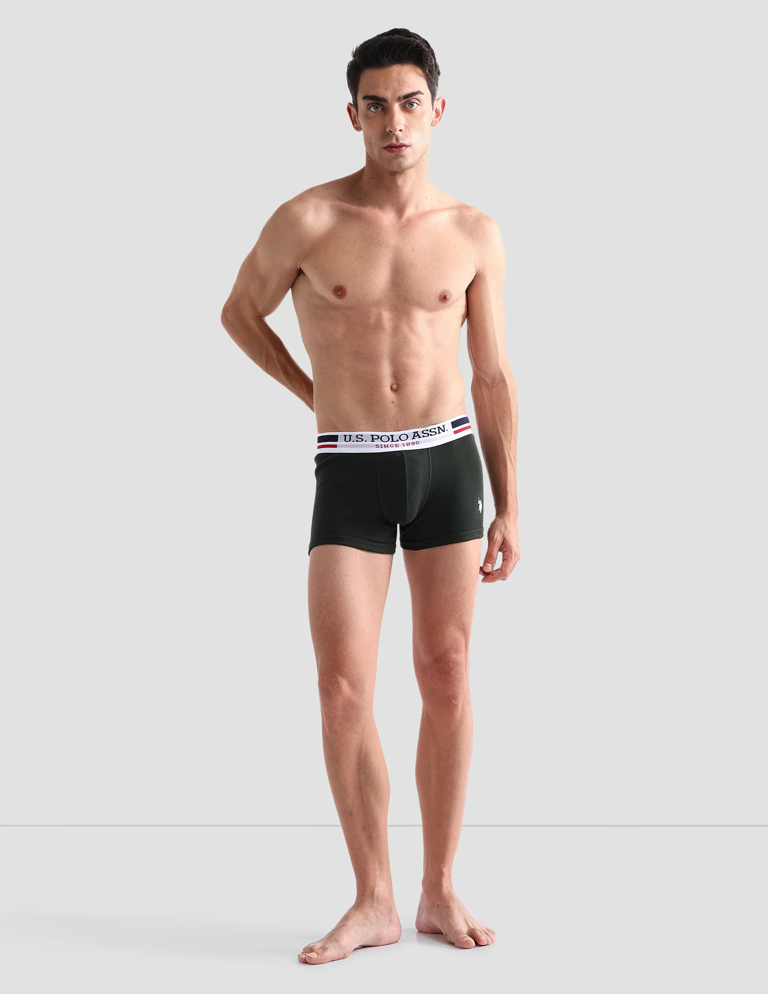 Mid Rise Cotton I641 Trunks - Pack Of 2 - Image 3