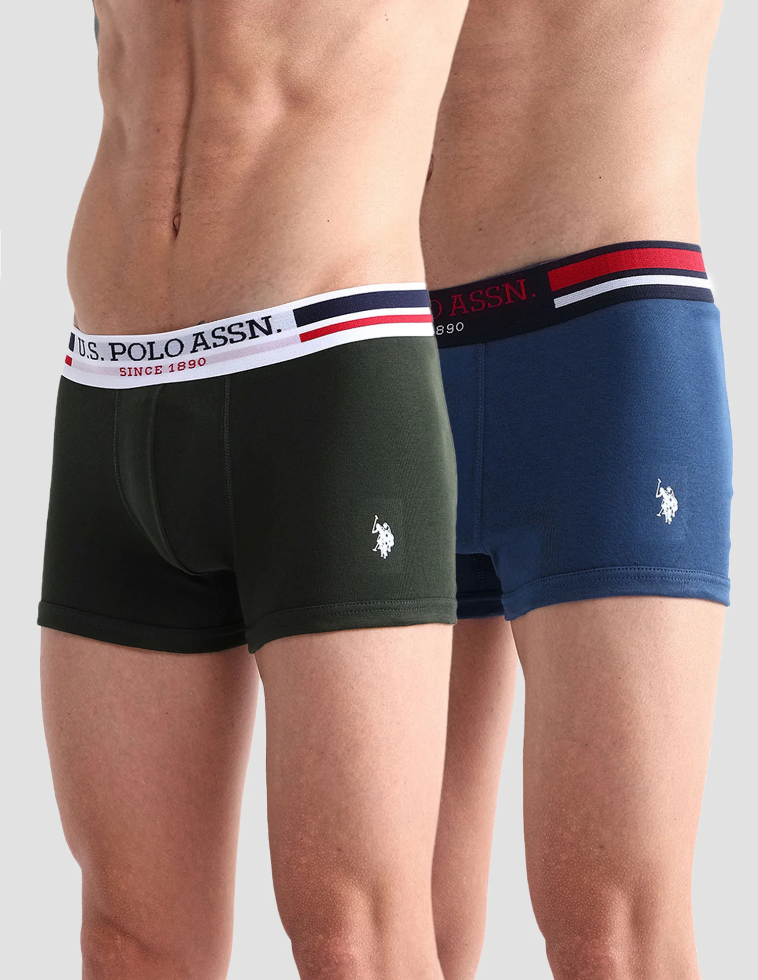 Mid Rise Cotton I641 Trunks - Pack Of 2 - Image 7