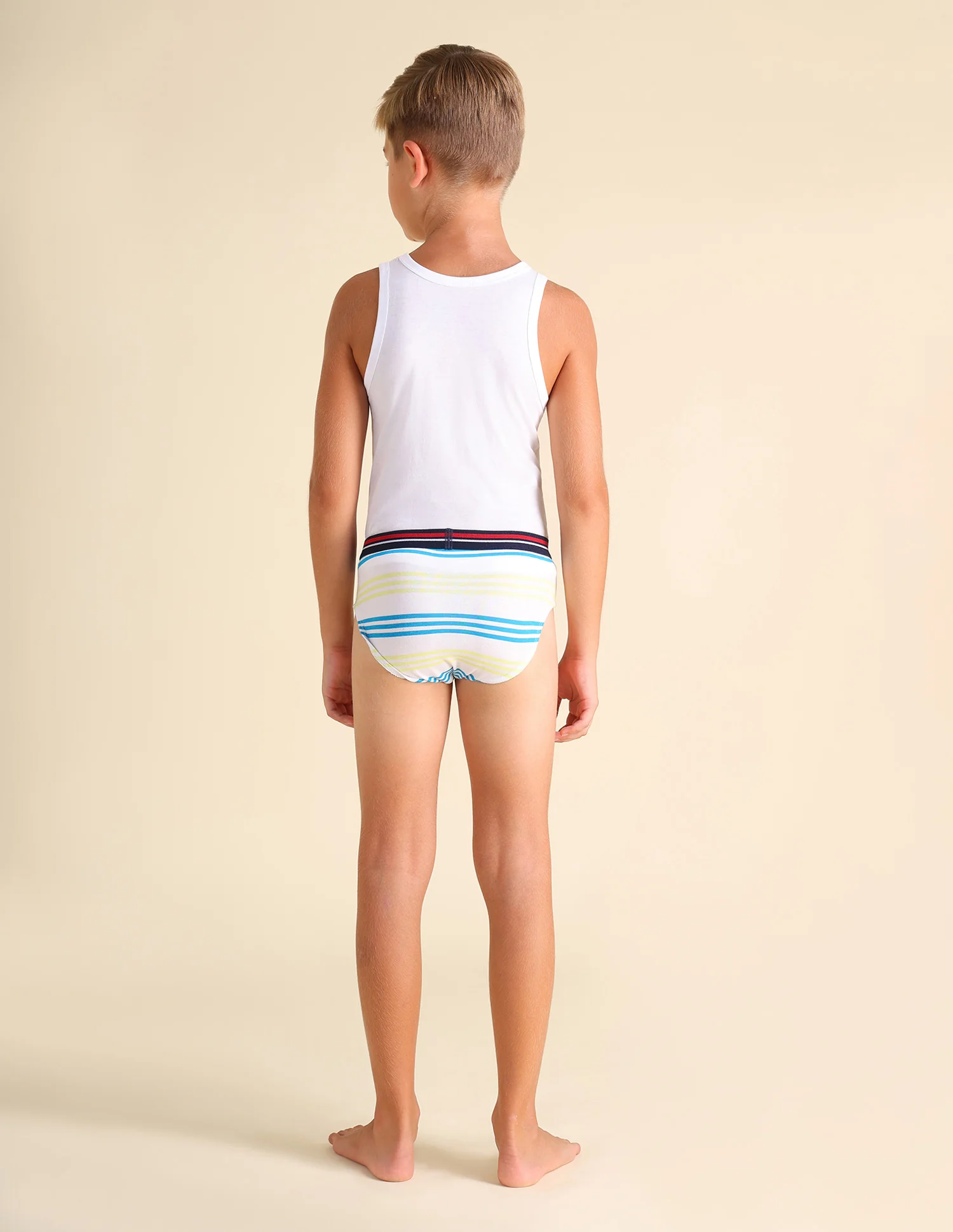Mid Rise Cotton Spandex EKB03 Briefs - Pack Of 3 - Image 7
