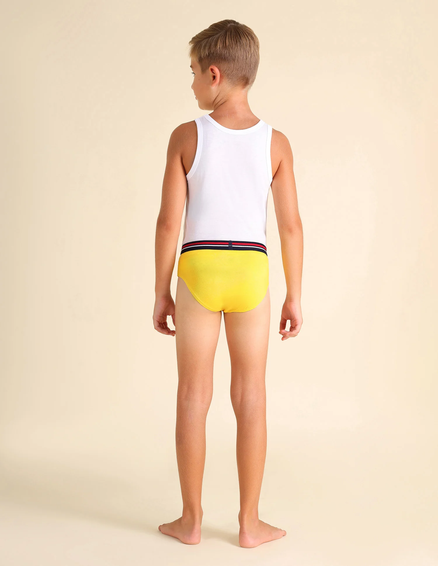 Mid Rise Cotton Spandex EKB03 Briefs - Pack Of 3 - Image 8