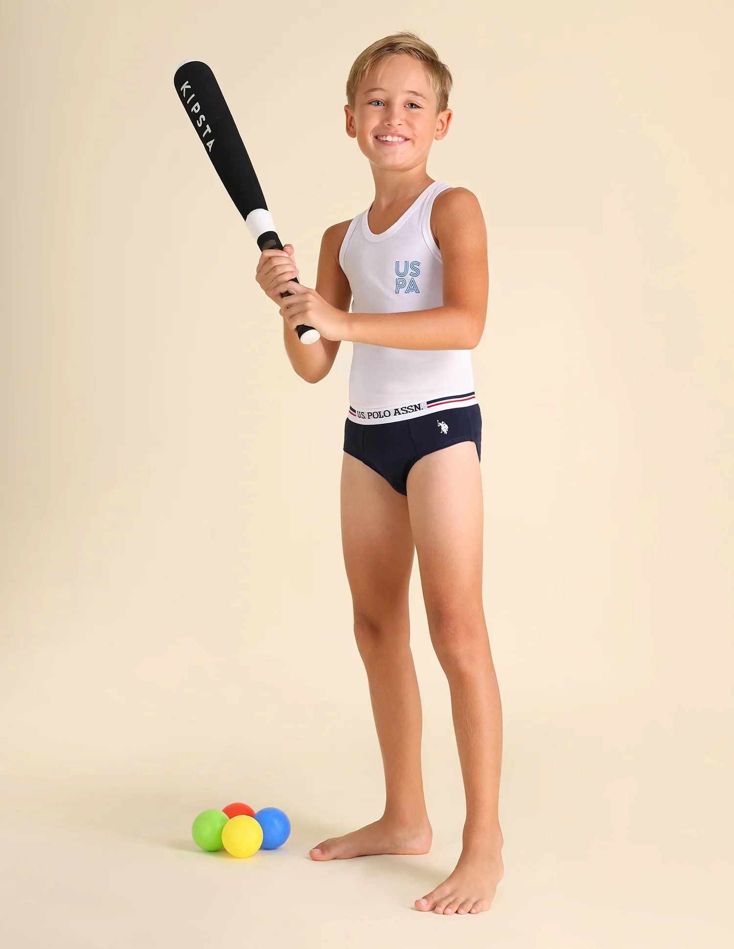 Mid Rise Cotton Spandex EKB03 Briefs - Pack Of 3 - Image 3