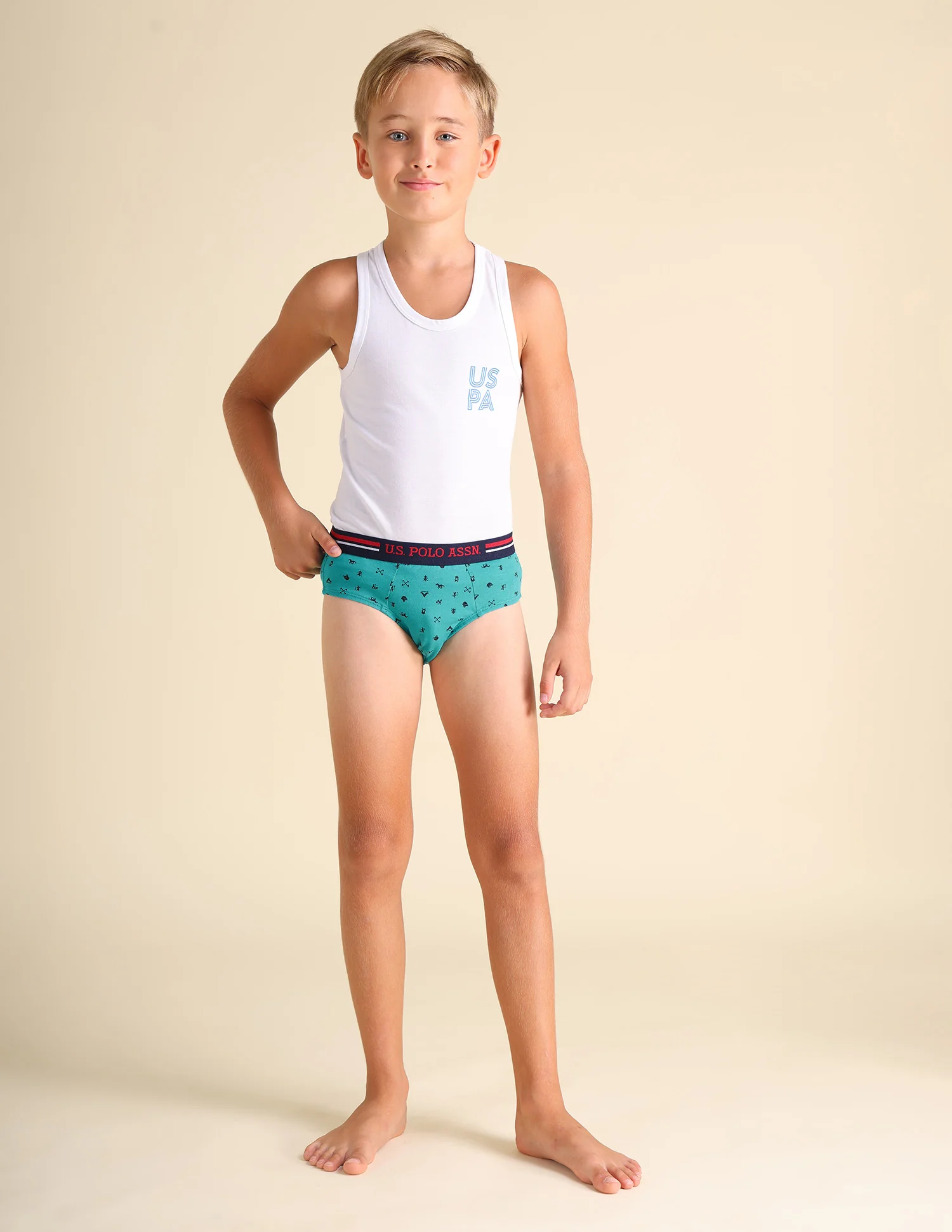 Mid Rise Cotton Spandex EKB03 Briefs - Pack Of 3 - Image 5