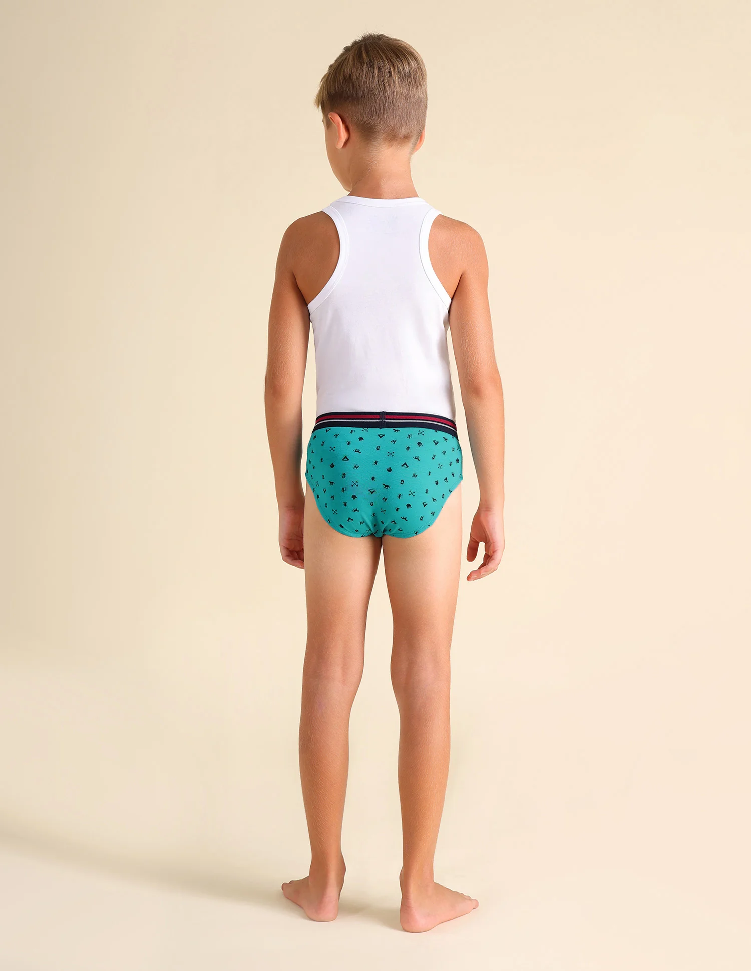 Mid Rise Cotton Spandex EKB03 Briefs - Pack Of 3 - Image 8