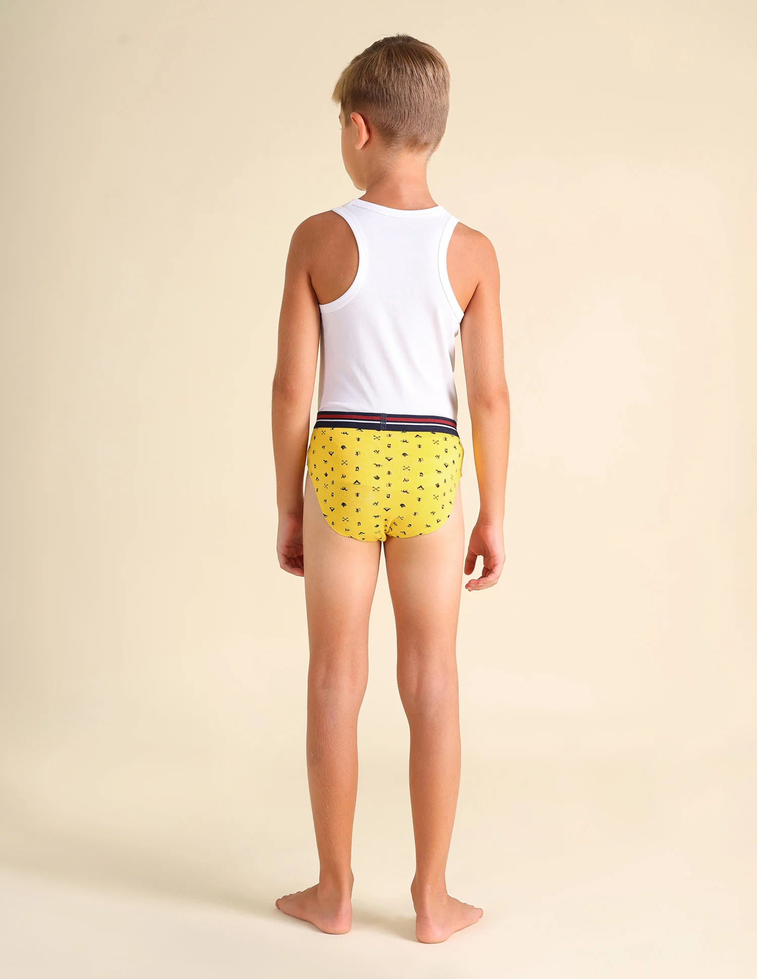 Mid Rise Cotton Spandex EKB03 Briefs - Pack Of 3 - Image 10