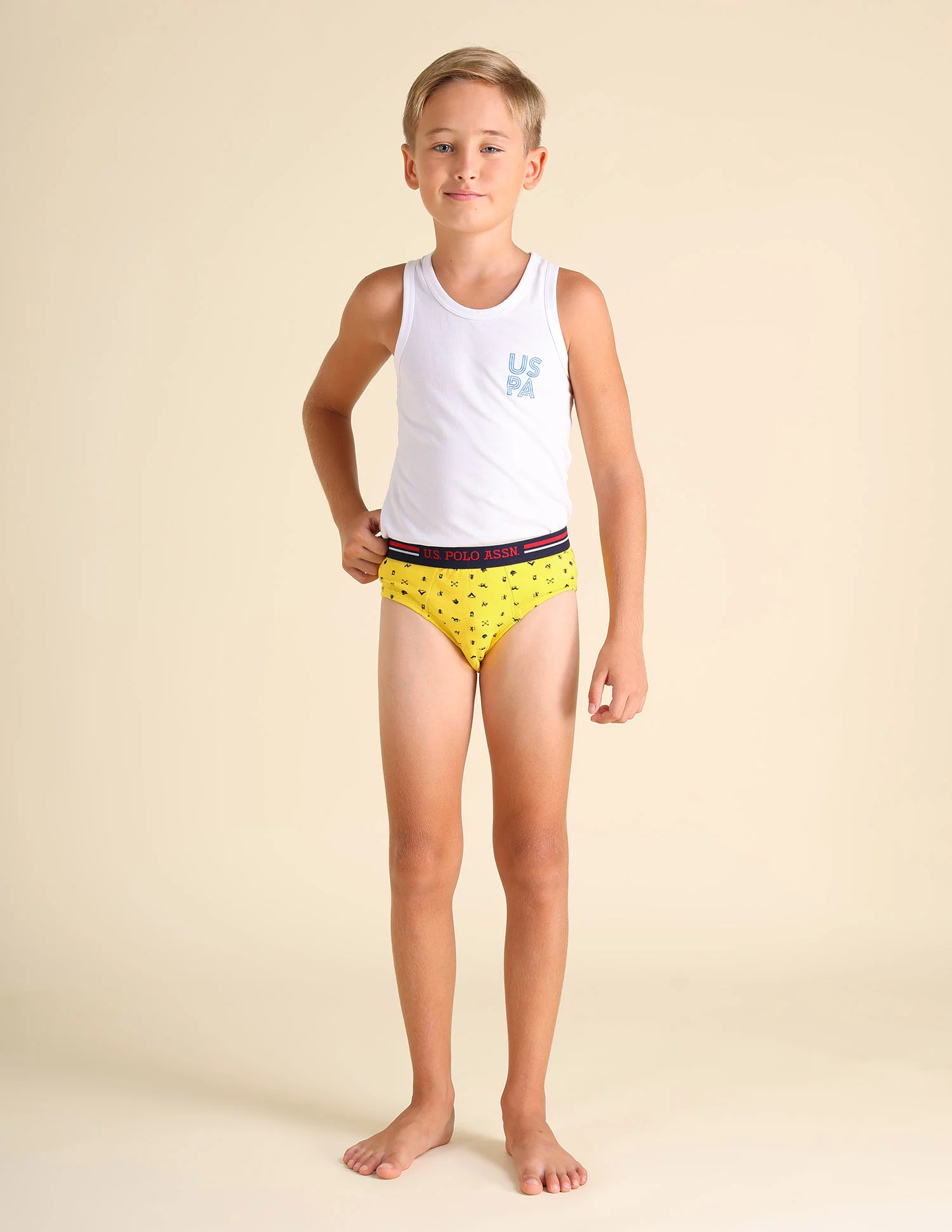 Mid Rise Cotton Spandex EKB03 Briefs - Pack Of 3 - Image 5