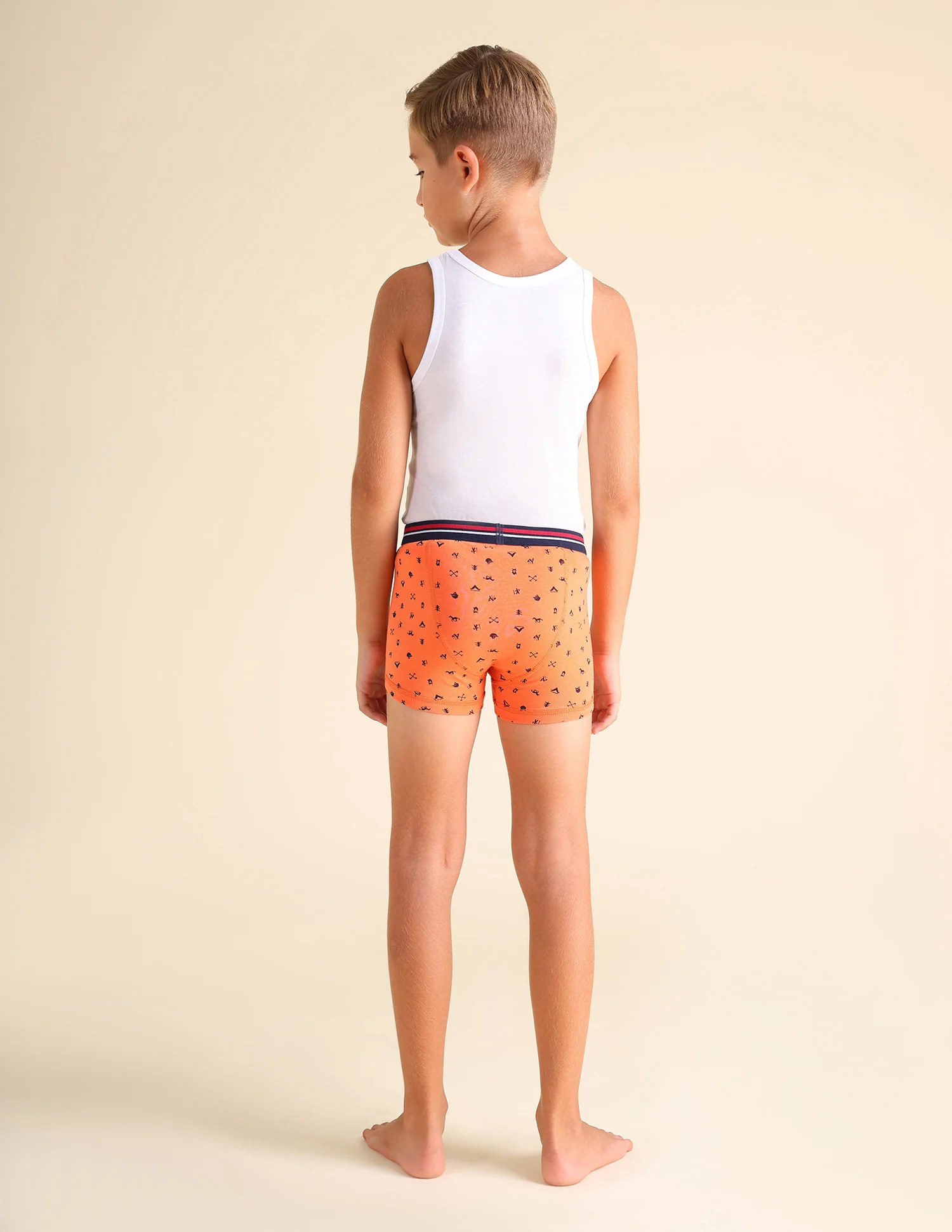 Mid Rise Cotton Spandex EKT02 Trunks - Pack Of 2 - Image 6