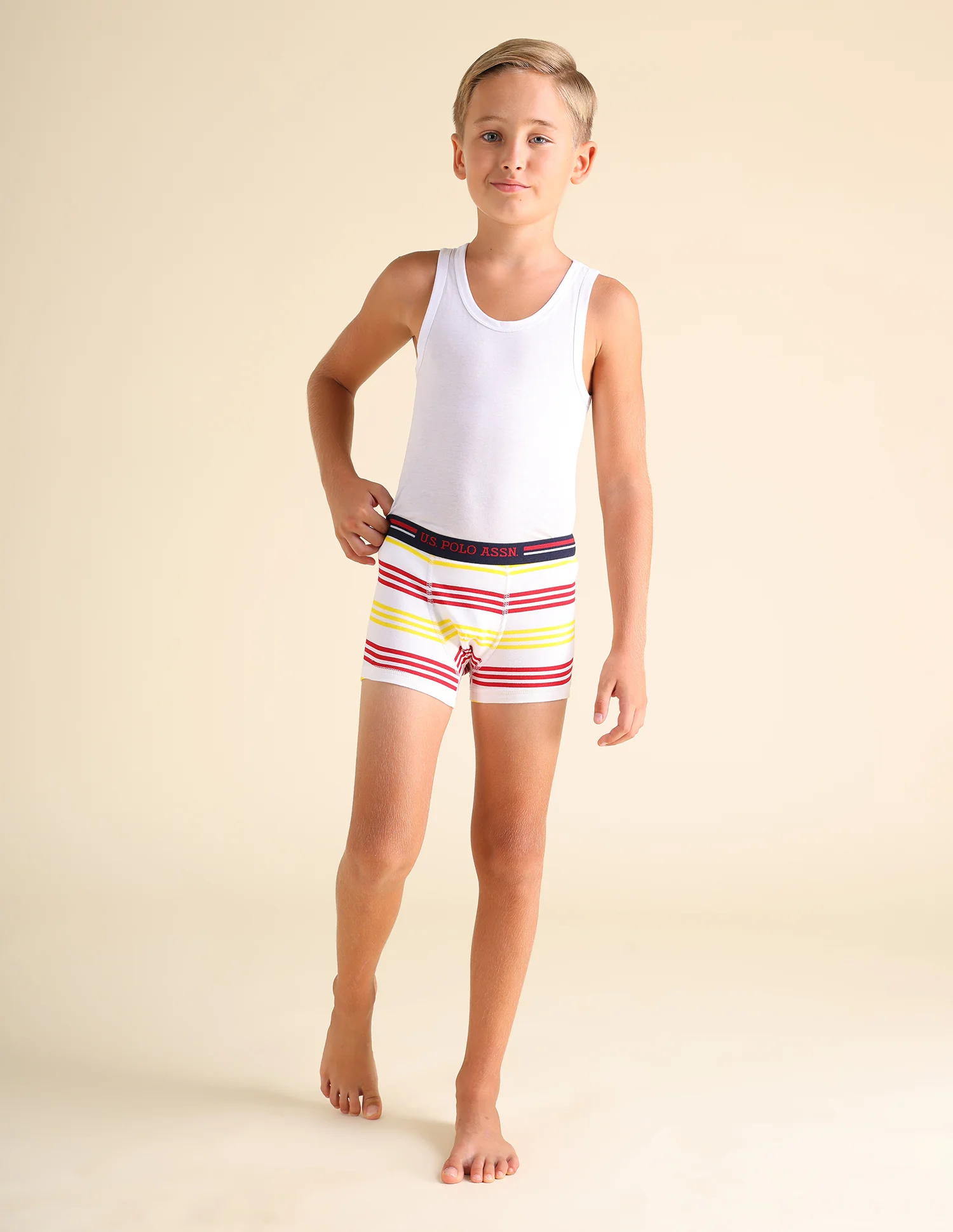 Mid Rise Cotton Spandex EKT02 Trunks - Pack Of 2 - Image 4