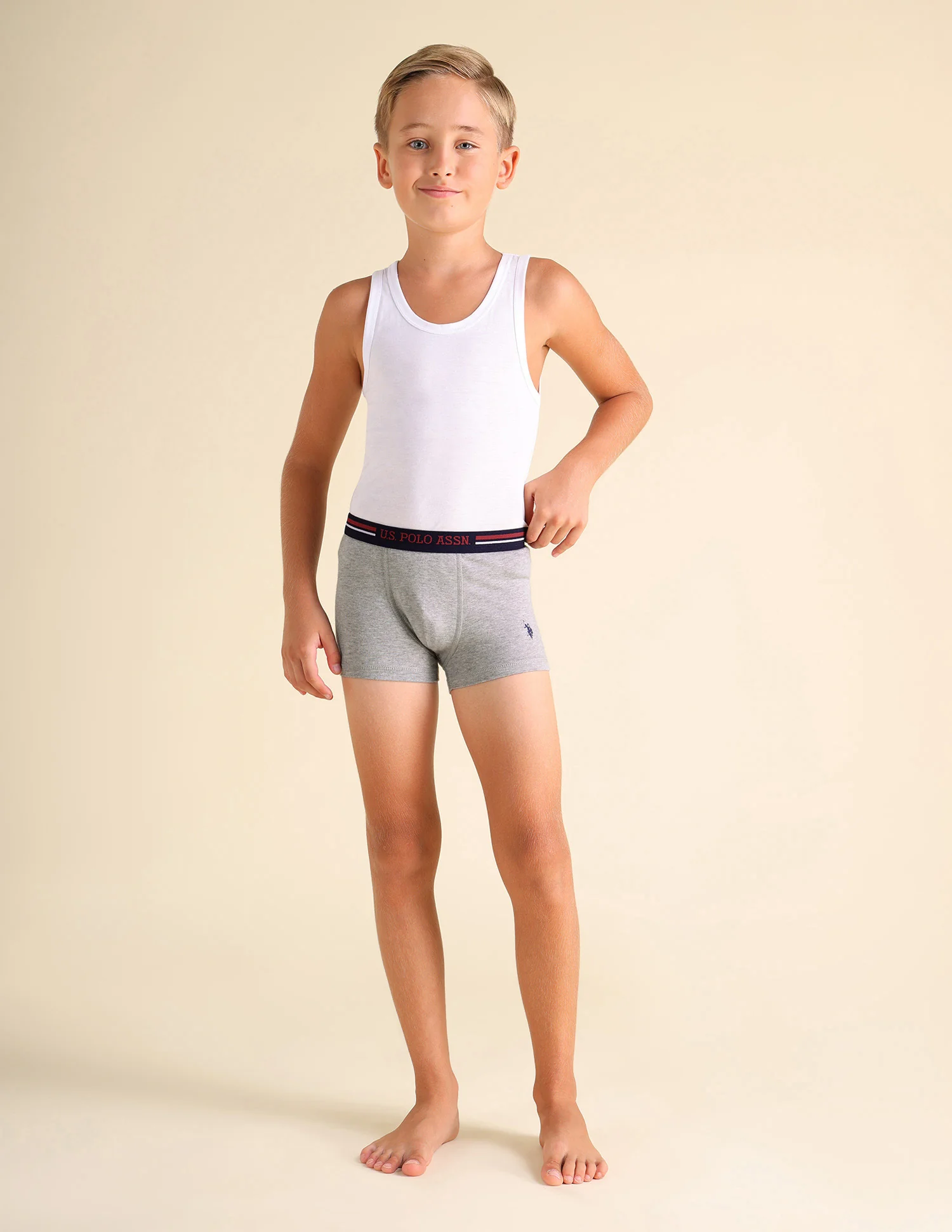 Mid Rise Cotton Spandex EKT02 Trunks - Pack Of 2 - Image 4