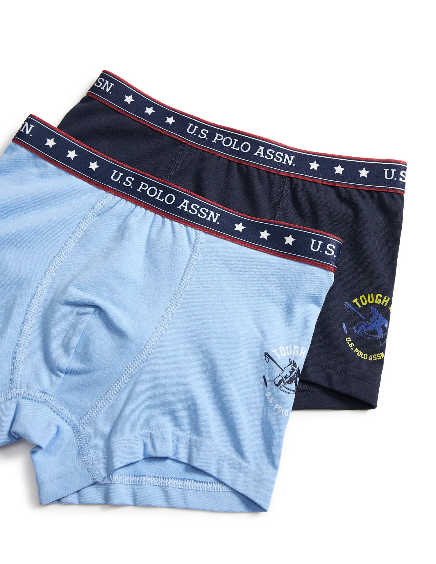 Solid Cotton Spandex EKT03 Trunks - Pack Of 2 - Image 2