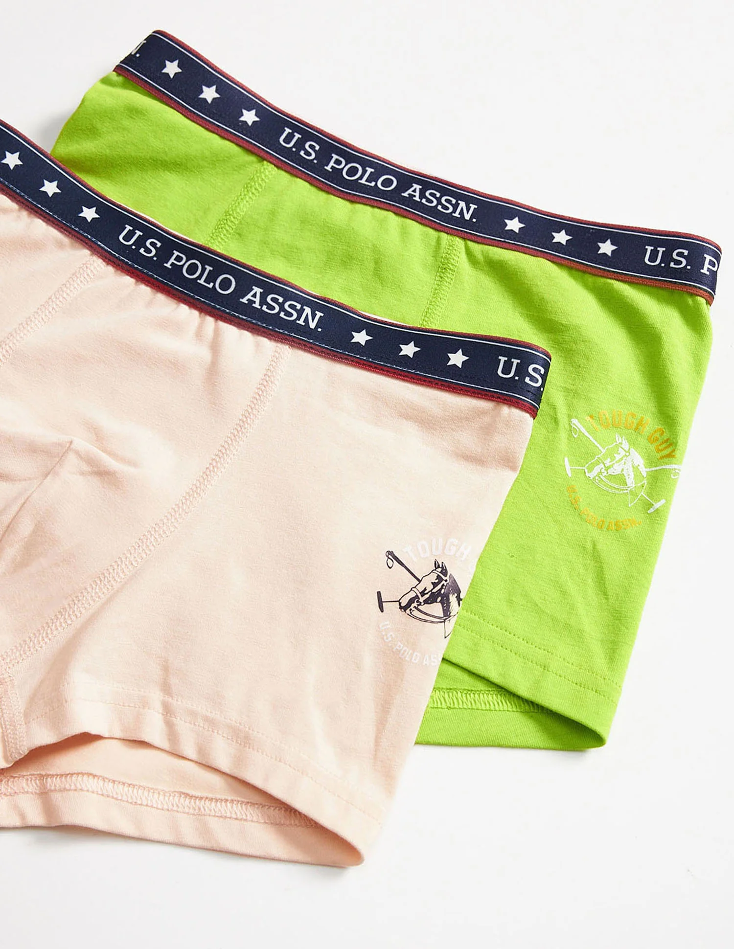 Solid Cotton Spandex EKT03 Trunks - Pack Of 2 - Image 2