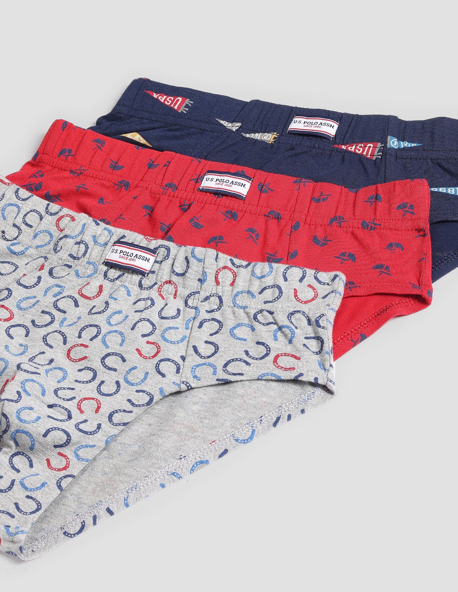 Mid Rise Cotton Spandex OKB01 Briefs - Pack Of 3 - Image 2