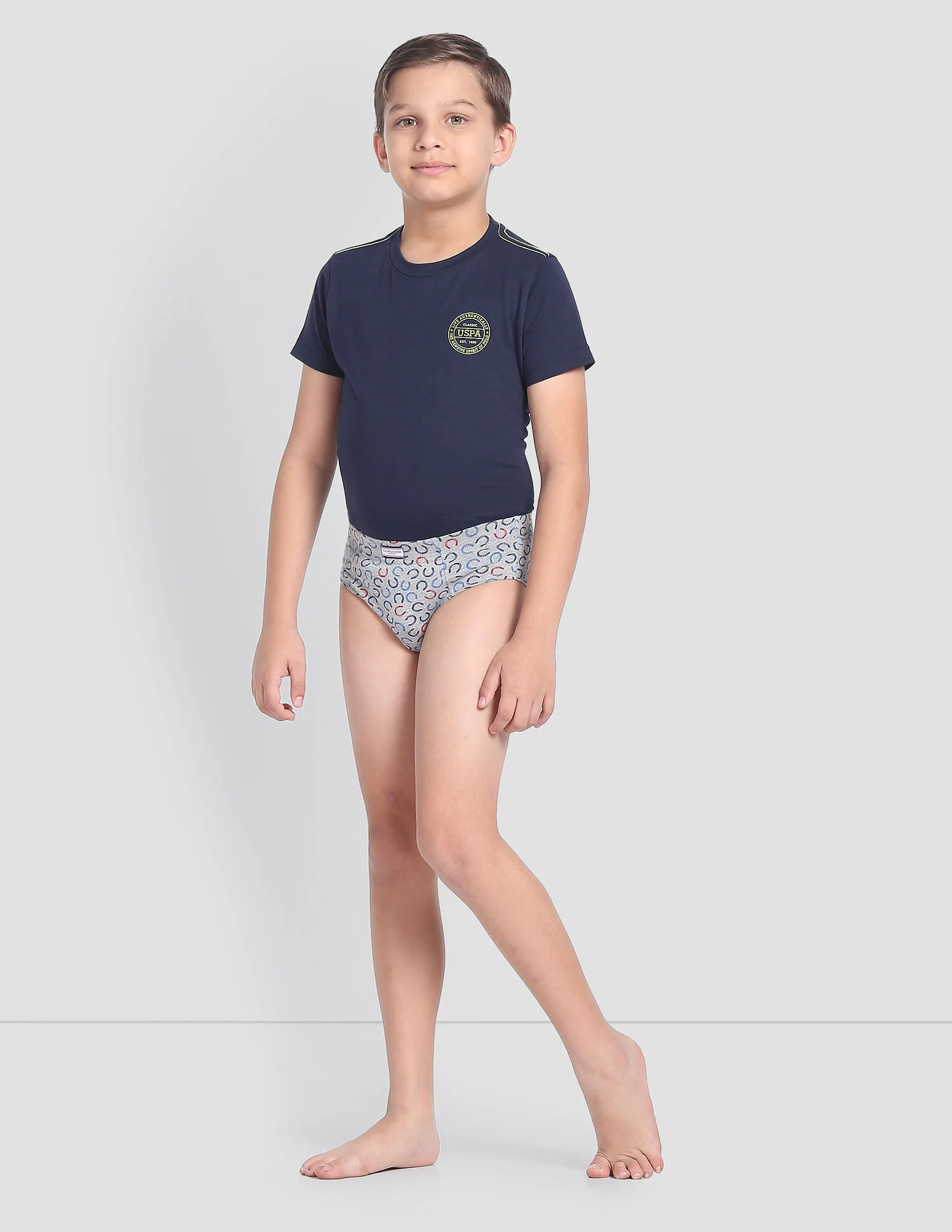 Mid Rise Cotton Spandex OKB01 Briefs - Pack Of 3 - Image 3