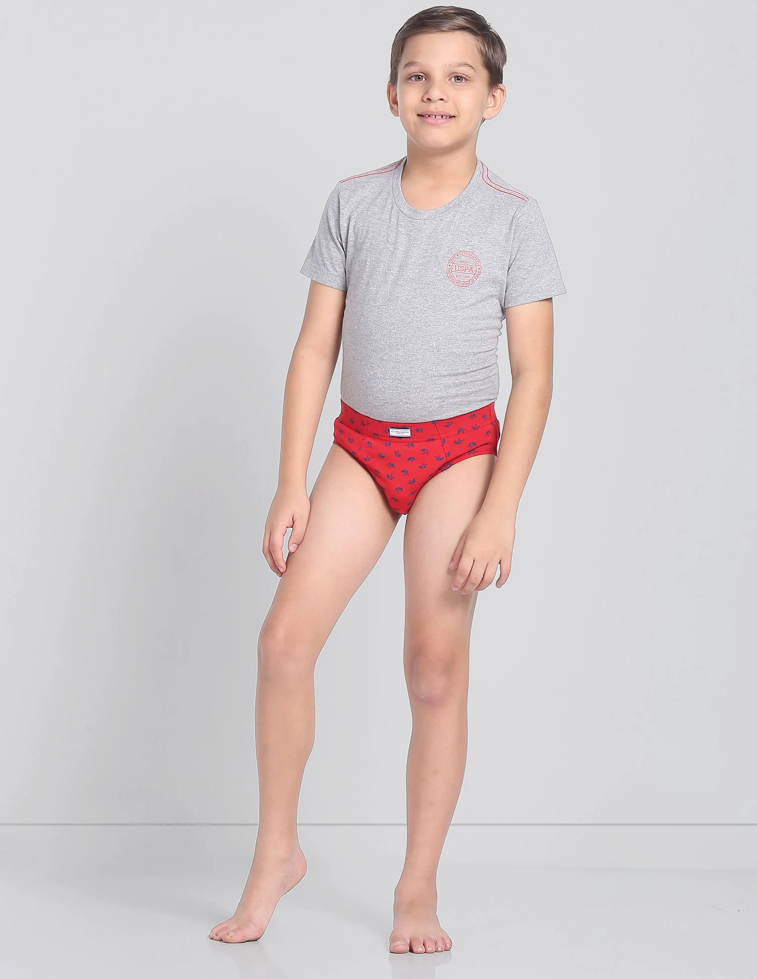 Mid Rise Cotton Spandex OKB01 Briefs - Pack Of 3 - Image 4