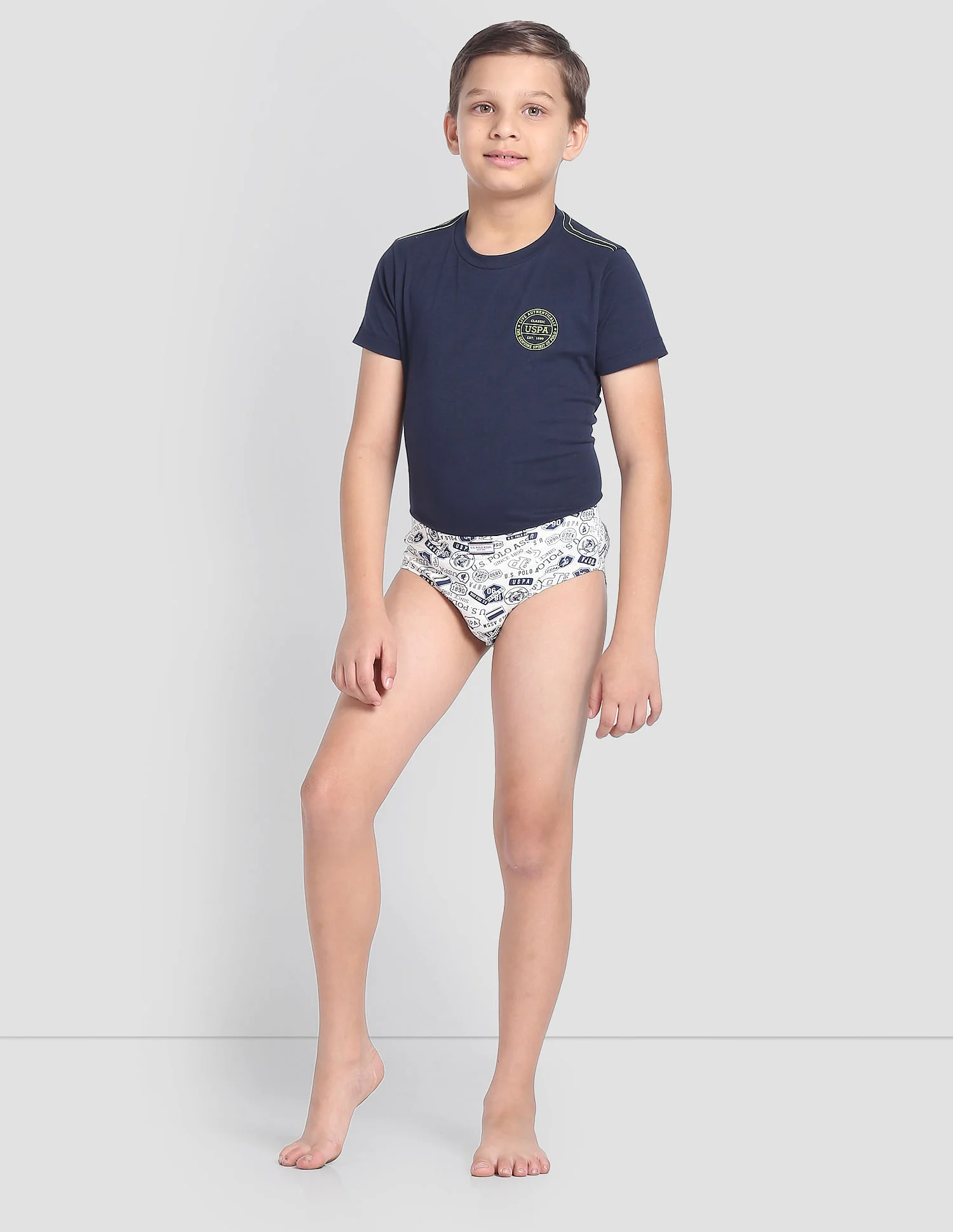 Mid Rise Cotton Spandex OKB01 Briefs - Pack Of 3 - Image 4