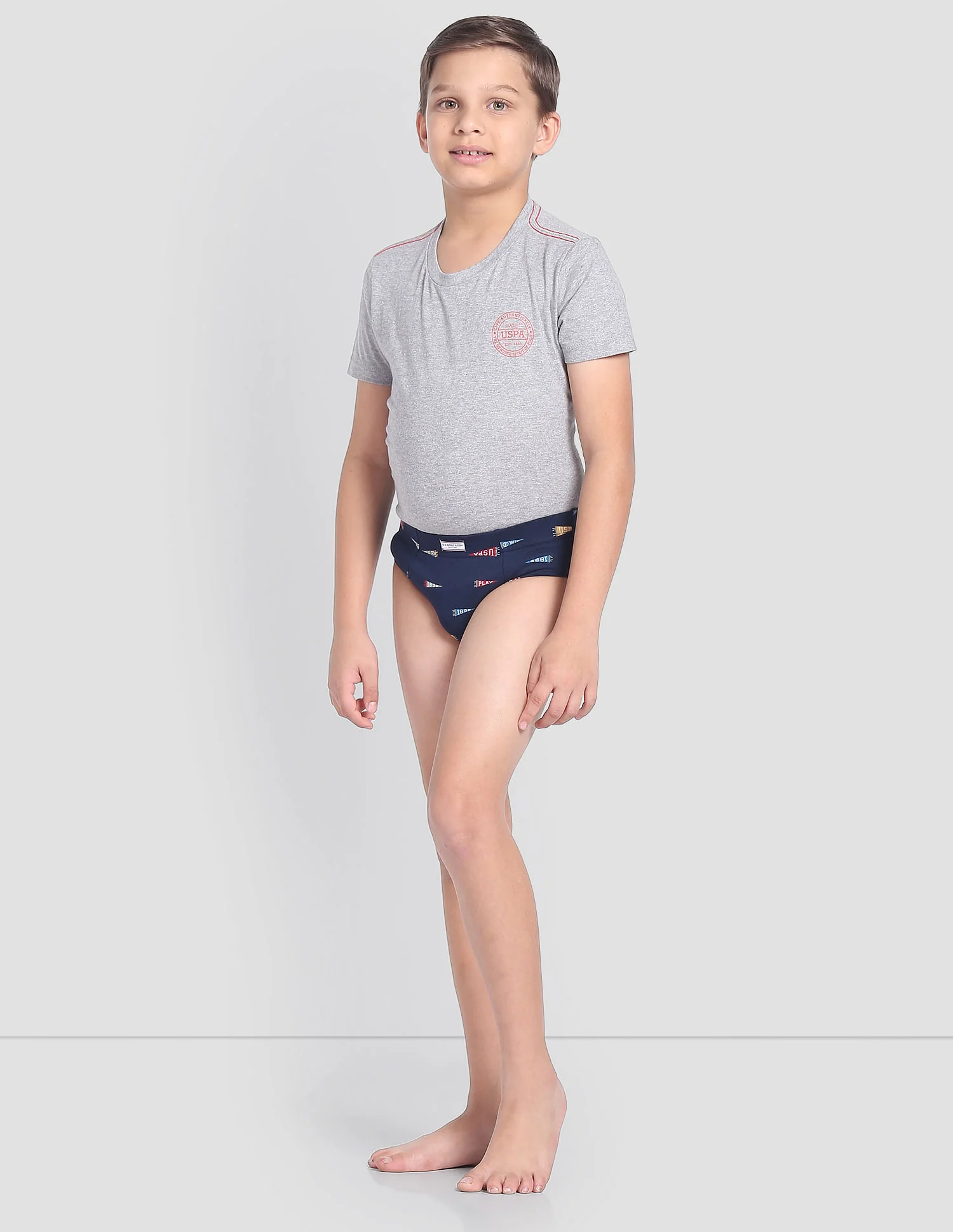 Mid Rise Cotton Spandex OKB01 Briefs - Pack Of 3 - Image 5