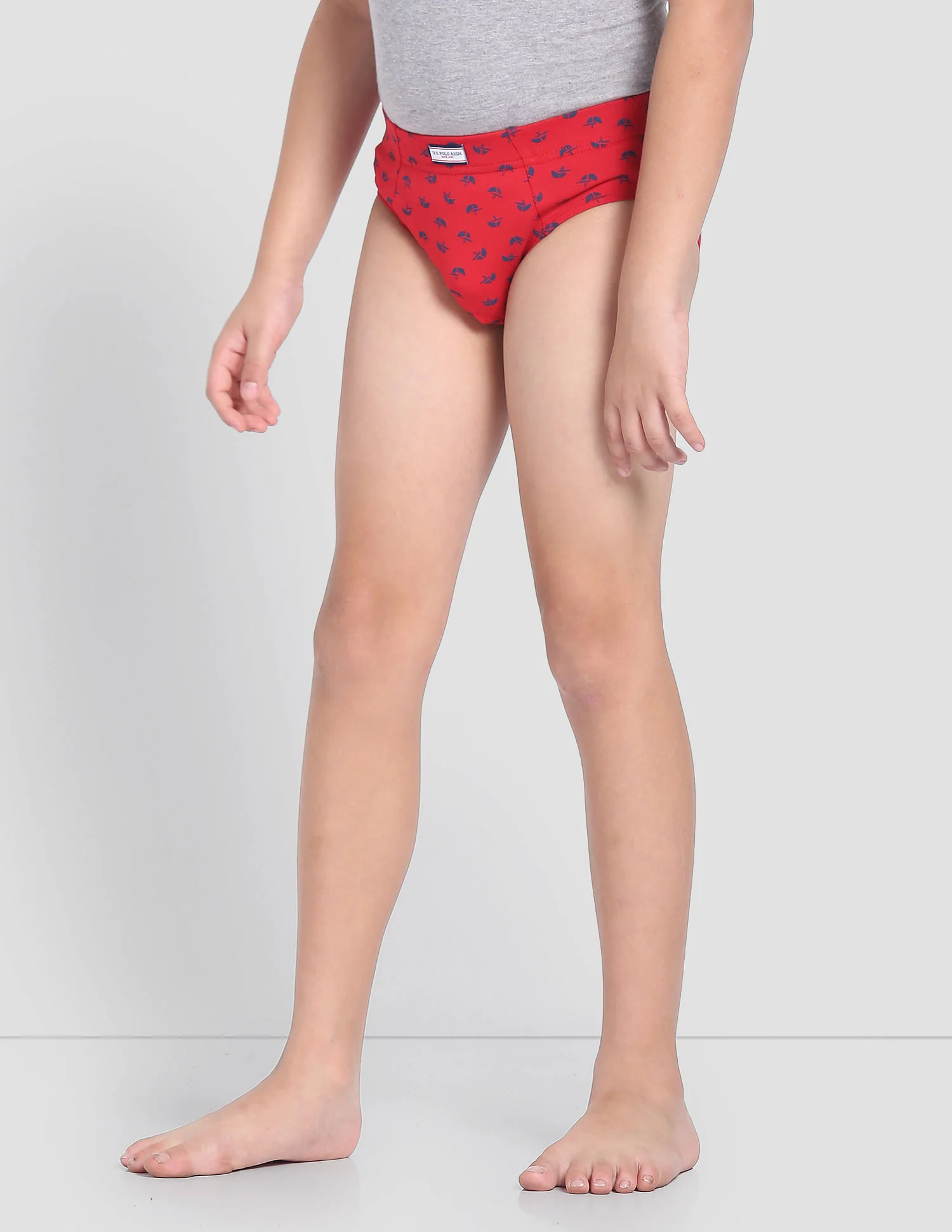 Mid Rise Cotton Spandex OKB01 Briefs - Pack Of 3 - Image 7