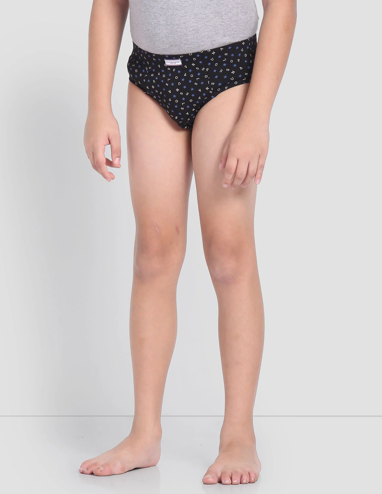 Mid Rise Cotton Spandex OKB01 Briefs - Pack Of 3 - Image 7