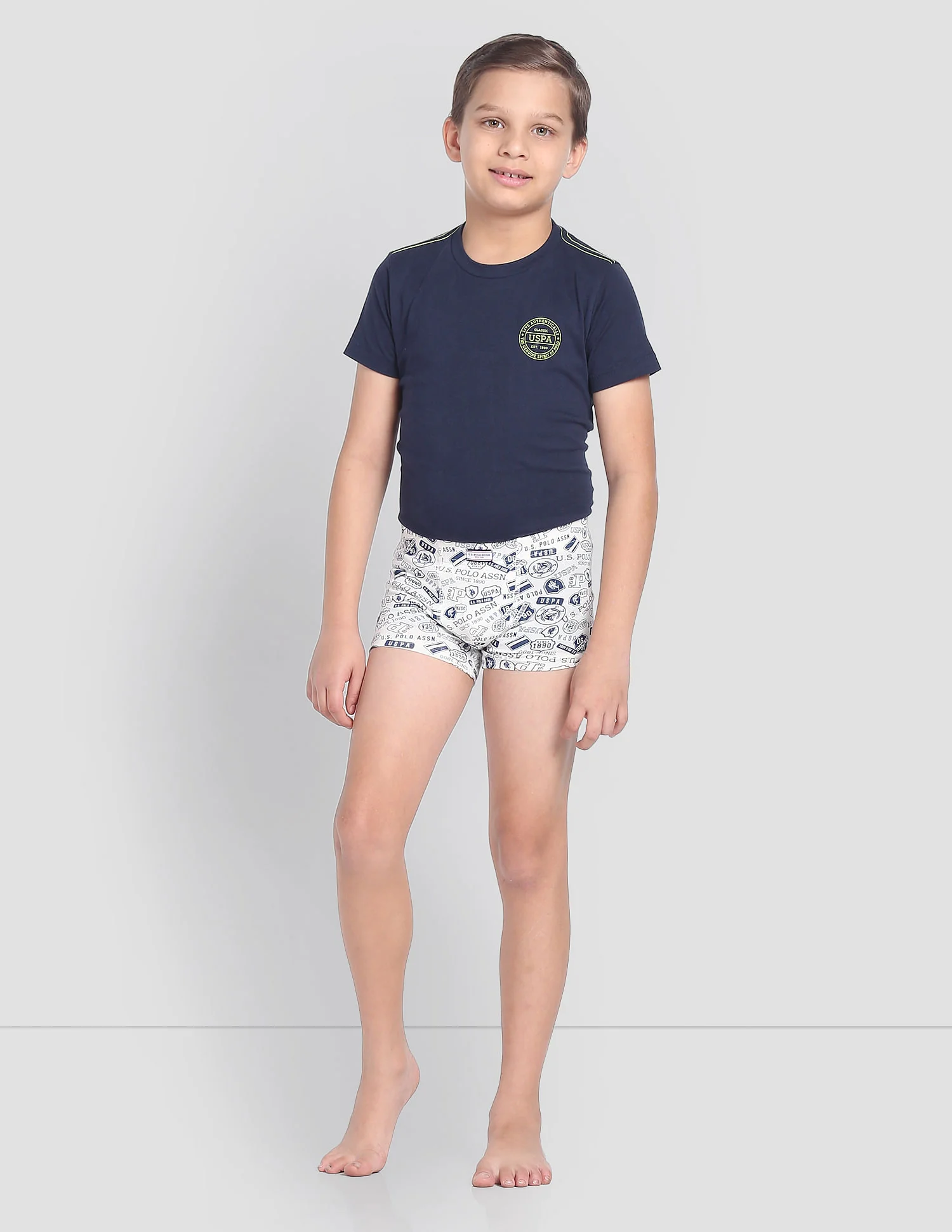 Mid Rise Cotton Spandex OKT01 Trunks - Pack Of 2 - Image 4