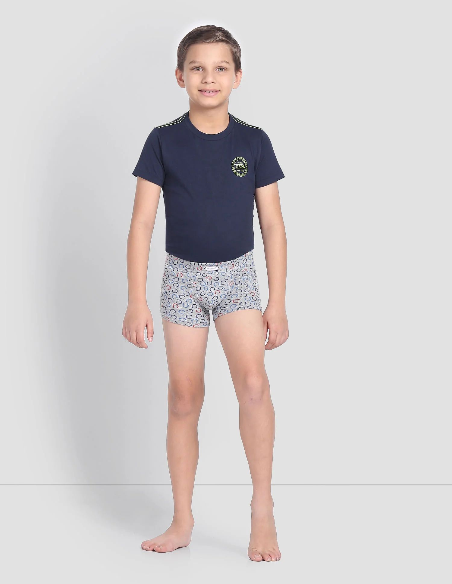 Mid Rise Cotton Spandex OKT01 Trunks - Pack Of 2 - Image 4