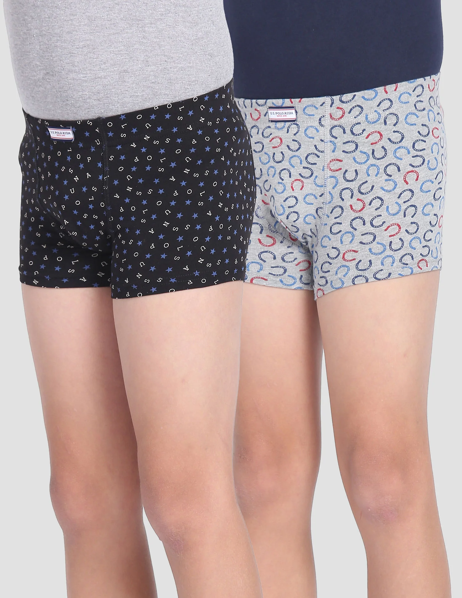 Mid Rise Cotton Spandex OKT01 Trunks - Pack Of 2 - Image 6