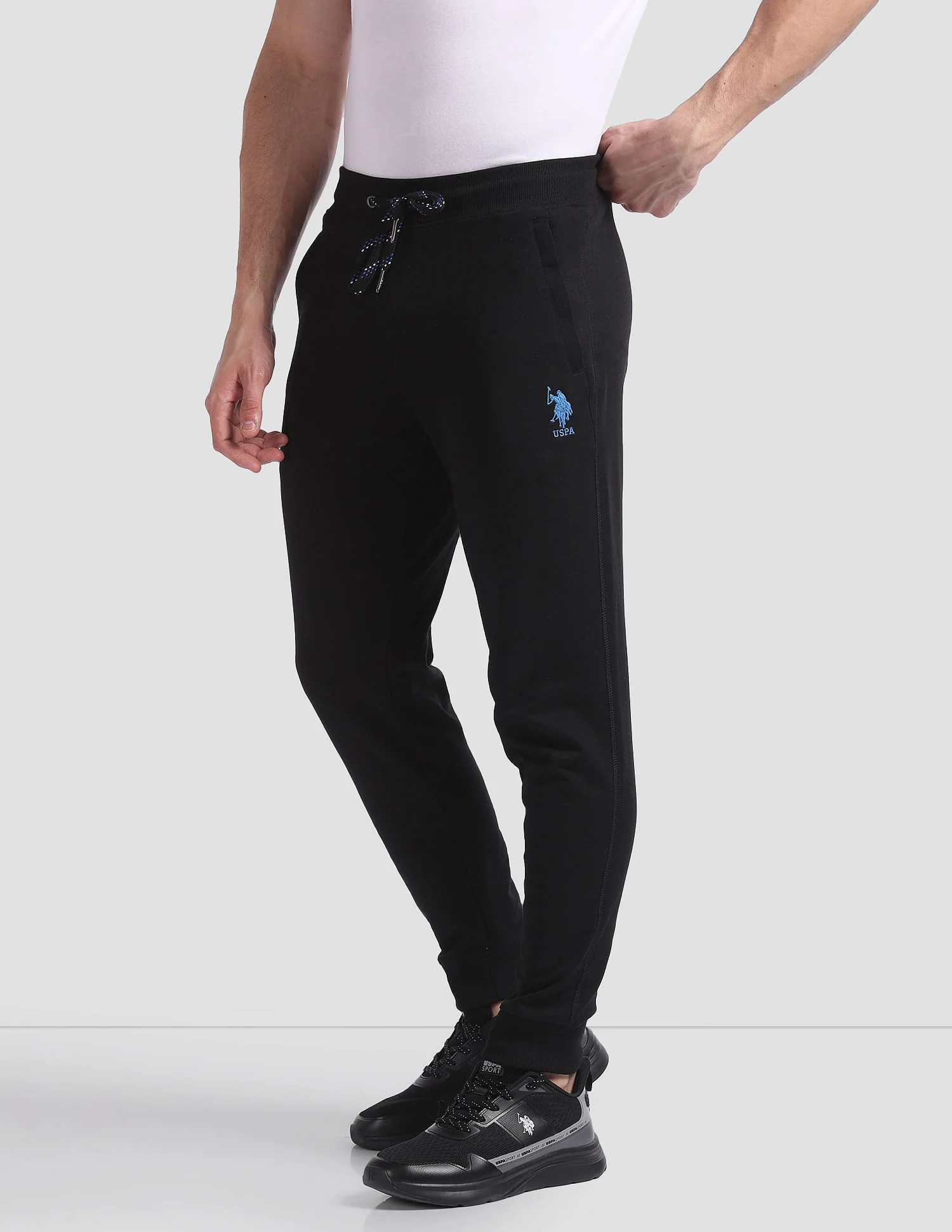 Mid Rise Drawstring Waist I604 Joggers - Pack Of 1 - Image 2