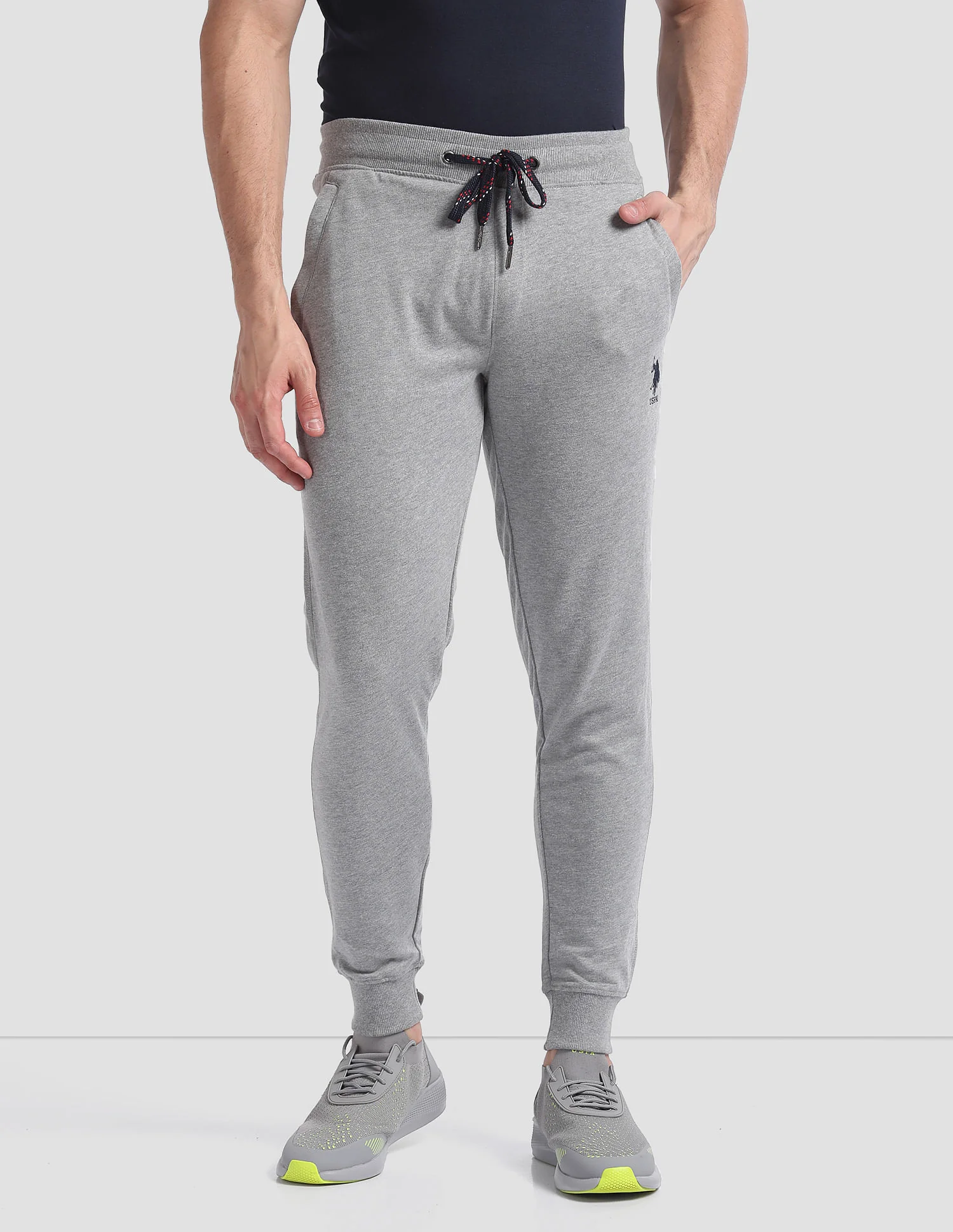 Mid Rise Drawstring Waist I604 Joggers - Pack Of 1 - Image 6