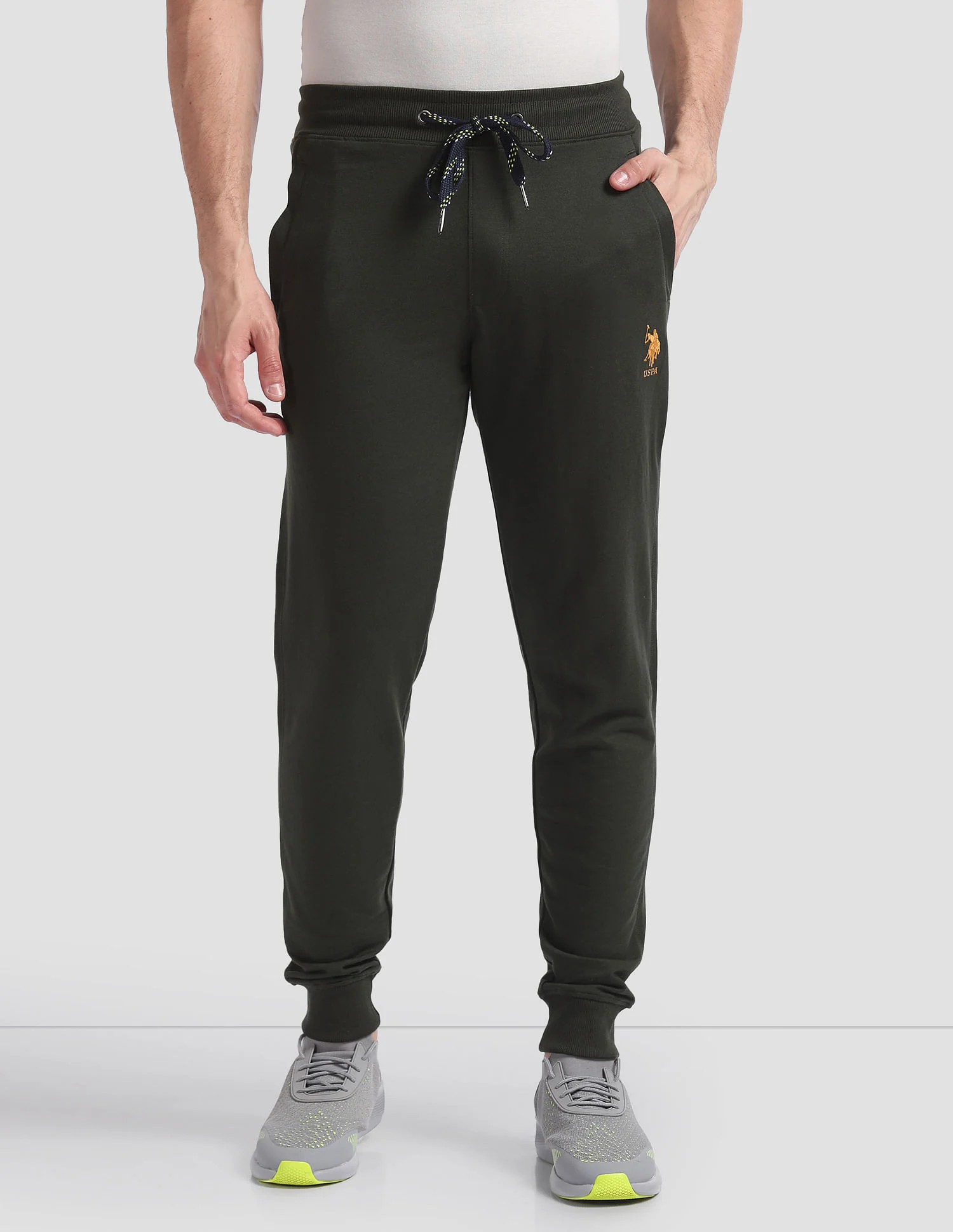 Mid Rise Drawstring Waist I604 Joggers - Pack Of 1 - Image 6