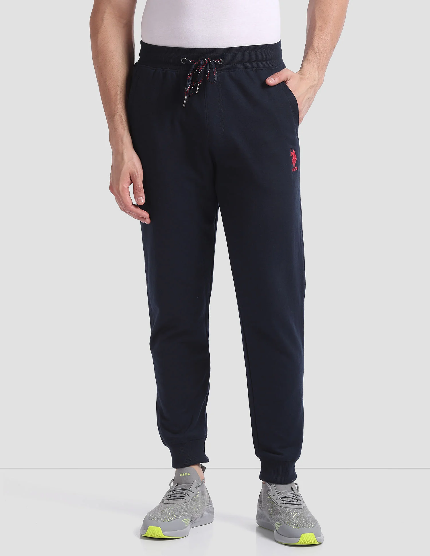 Mid Rise Drawstring Waist I604 Joggers - Pack Of 1 - Image 6