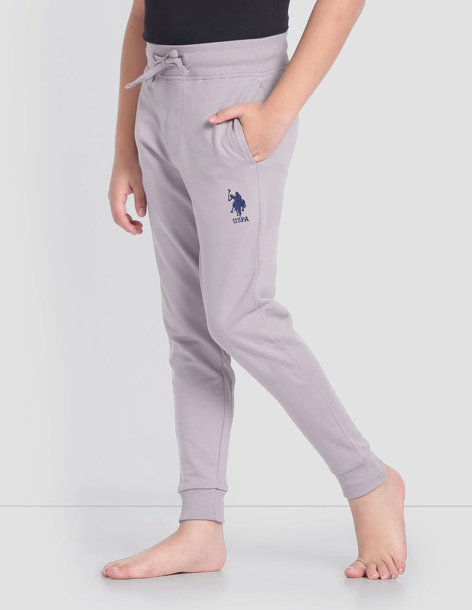 Mid Rise Drawstring Waist OKJ01 Joggers - Pack Of 1 - Image 4