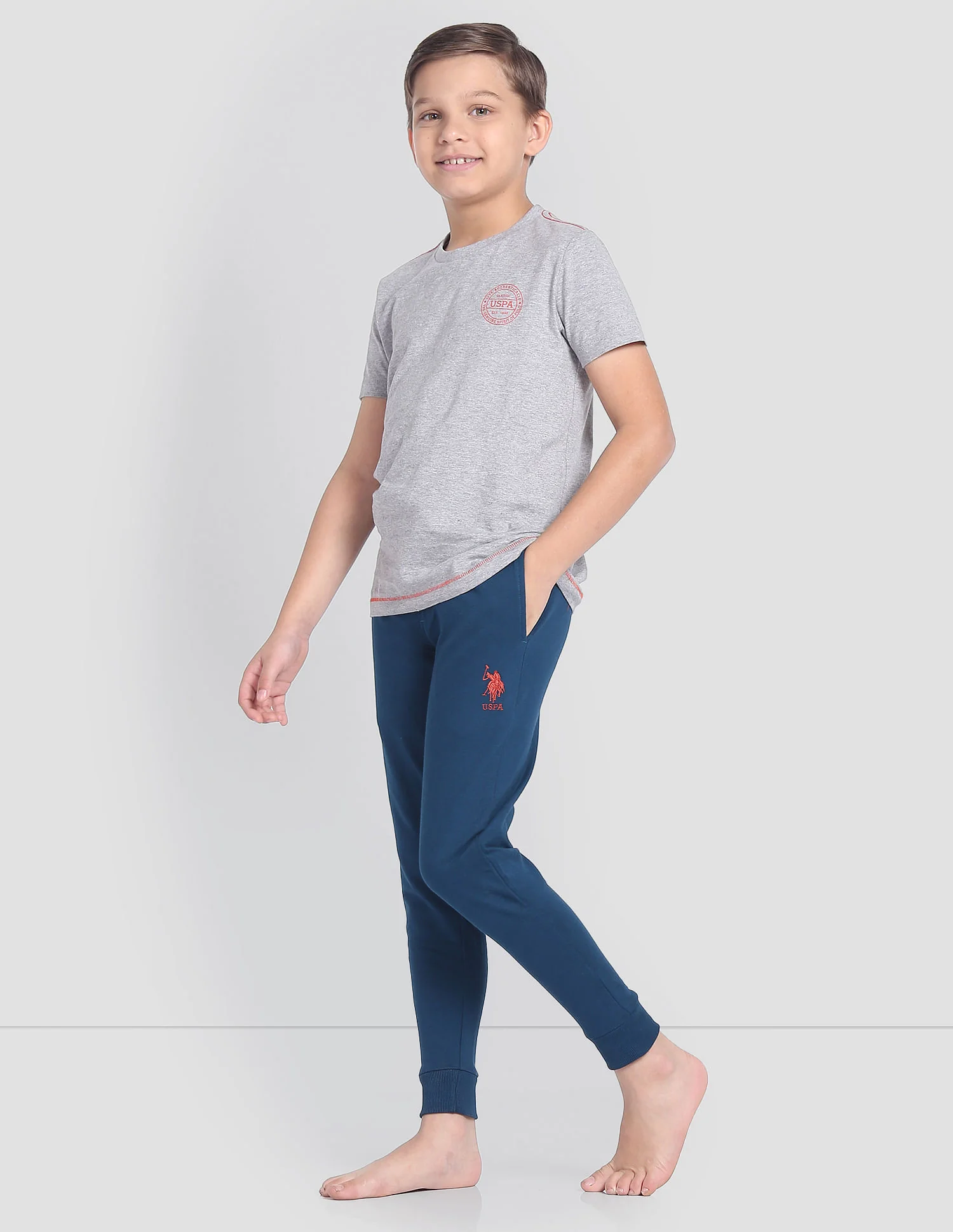 Mid Rise Drawstring Waist OKJ01 Joggers - Pack Of 1 - Image 3