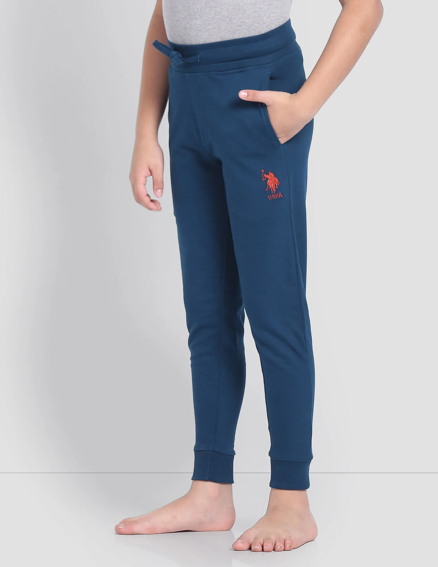 Mid Rise Drawstring Waist OKJ01 Joggers - Pack Of 1 - Image 4