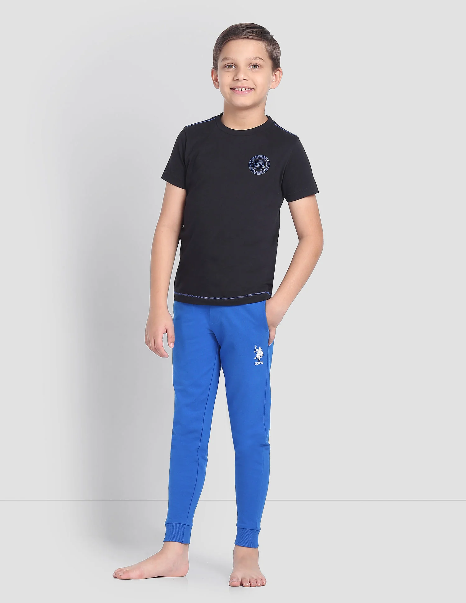 Mid Rise Drawstring Waist OKJ01 Joggers - Pack Of 1 - Image 3