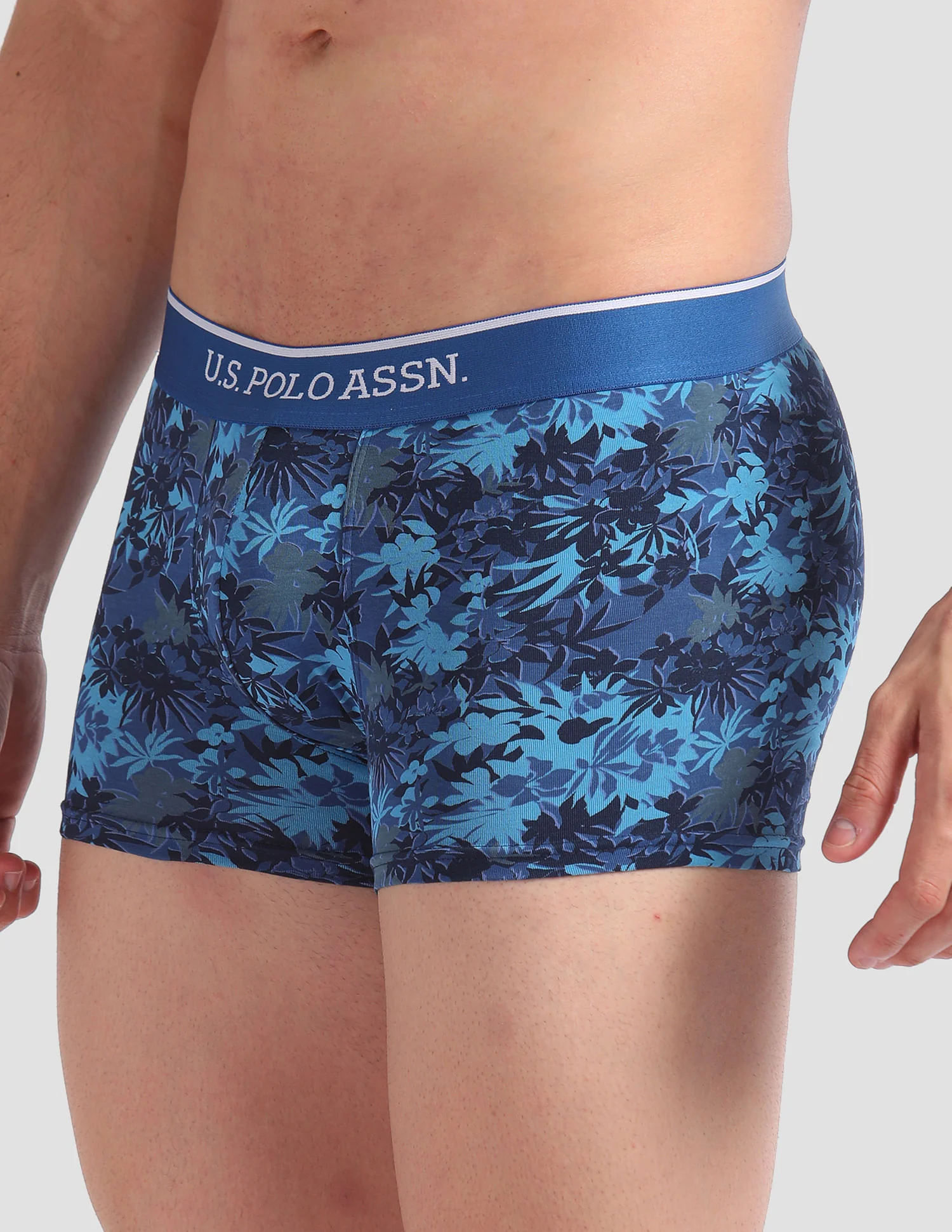 Pack Of 3 Printed Mid-Rise Trunks OET01-BRG-P3 - Image 7