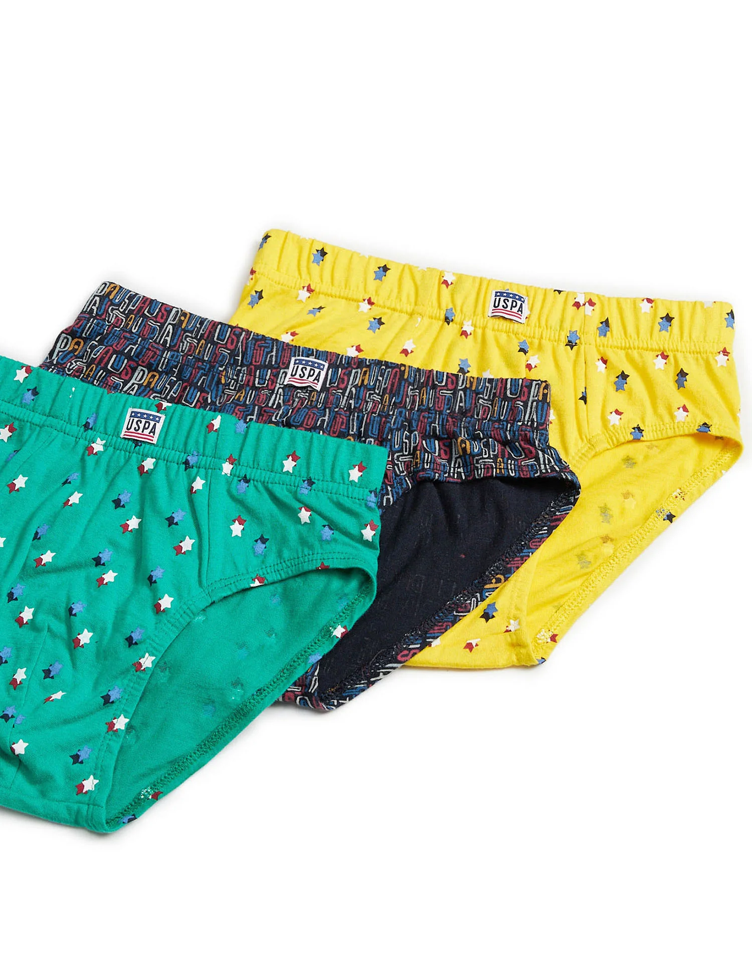 Mid Rise Pure Cotton EKB02 Briefs - Pack Of 3 - Image 2