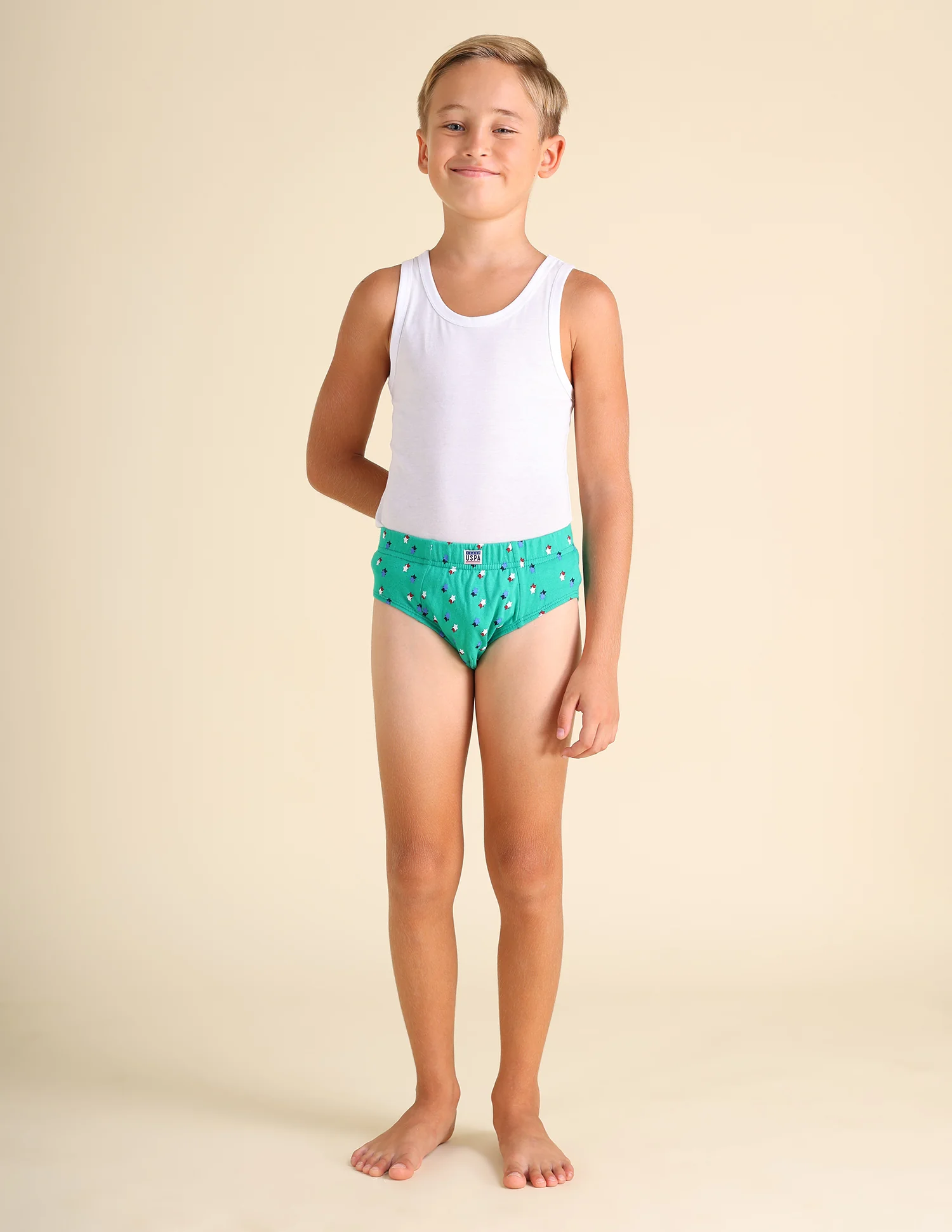 Mid Rise Pure Cotton EKB02 Briefs - Pack Of 3 - Image 5