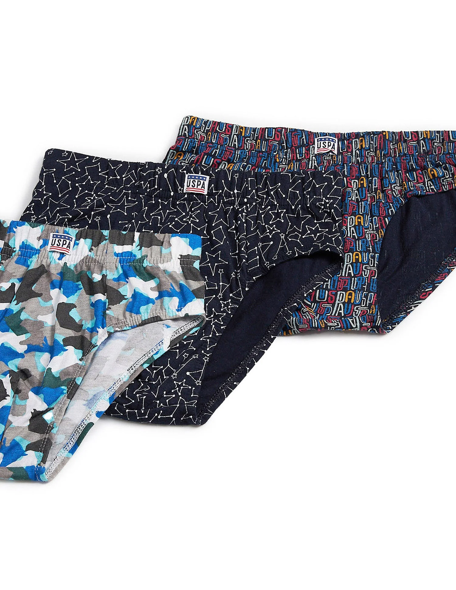 Mid Rise Pure Cotton EKB02 Briefs - Pack Of 3 - Image 2