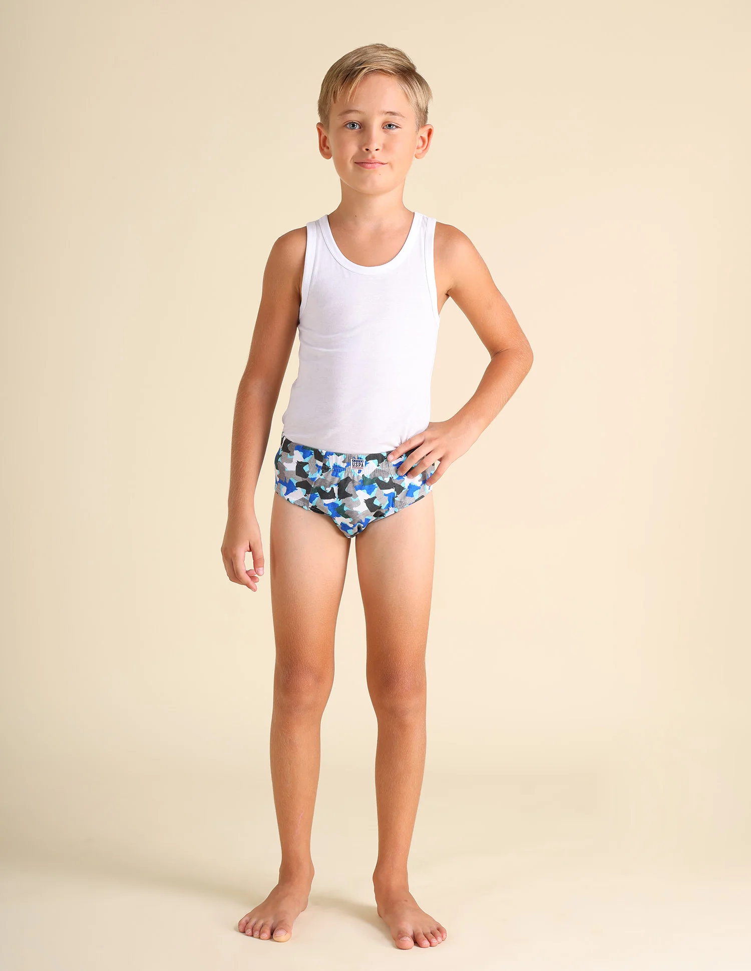 Mid Rise Pure Cotton EKB02 Briefs - Pack Of 3 - Image 5