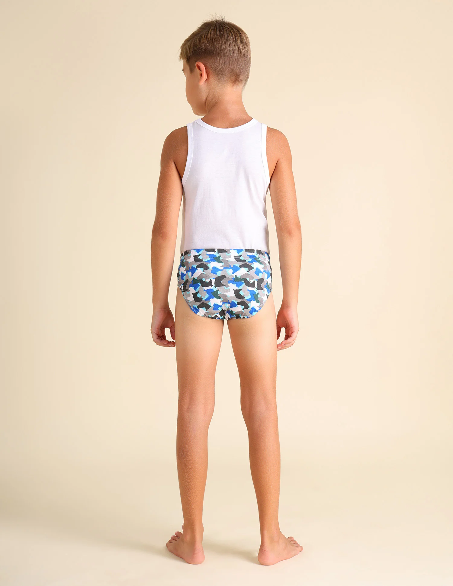 Mid Rise Pure Cotton EKB02 Briefs - Pack Of 3 - Image 7