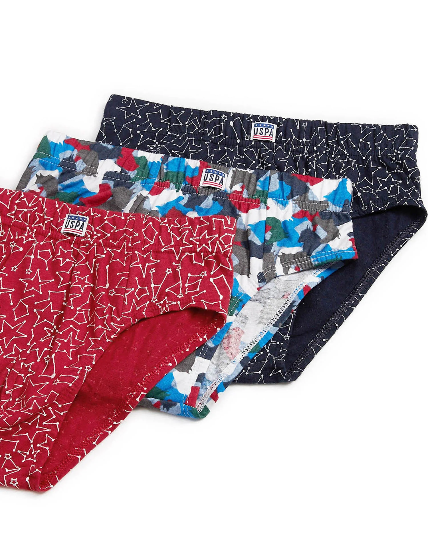 Mid Rise Pure Cotton EKB02 Briefs - Pack Of 3 - Image 2