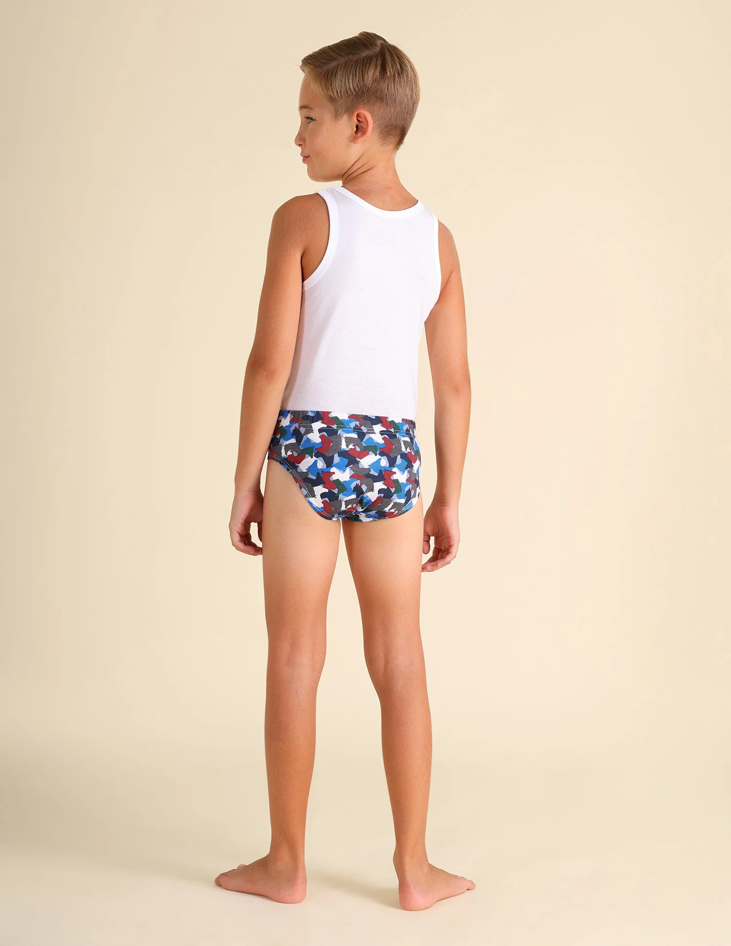 Mid Rise Pure Cotton EKB02 Briefs - Pack Of 3 - Image 7