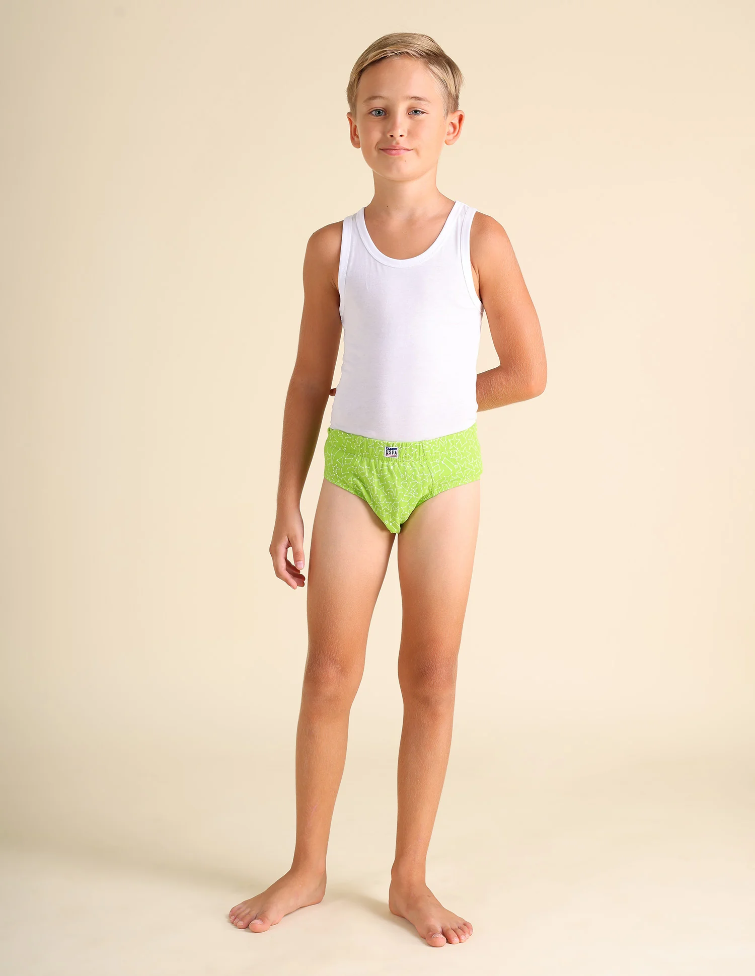 Mid Rise Pure Cotton EKB02 Briefs - Pack Of 3 - Image 5