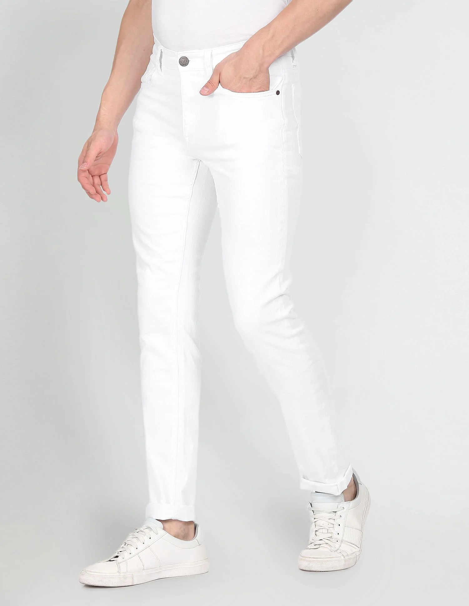 Mid Rise Regallo Skinny Jeans - Image 3
