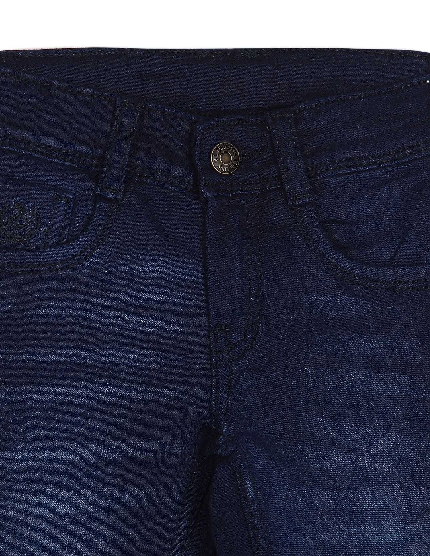 Mid Rise Skinny Fit Stone Wash Jeans - Image 3
