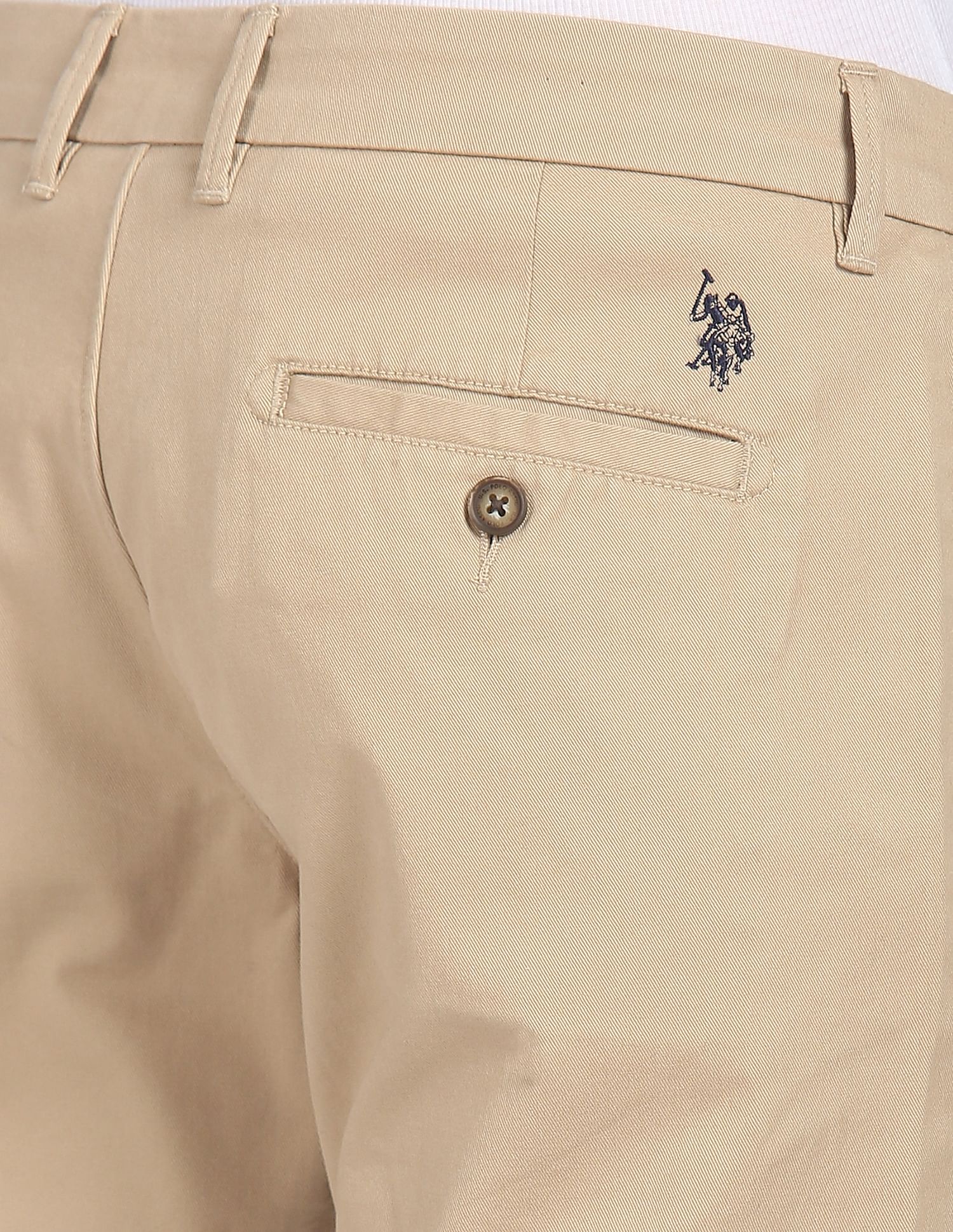 Mid Rise Slim Fit Casual Trousers - Image 6