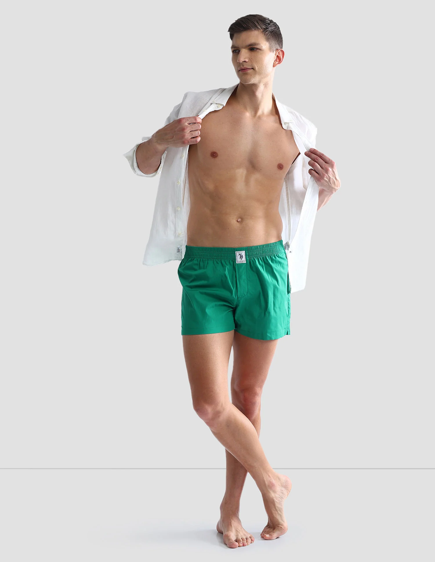 Mid Rise Soft Cotton OEX02 Boxers - Pack Of 2 - Image 3