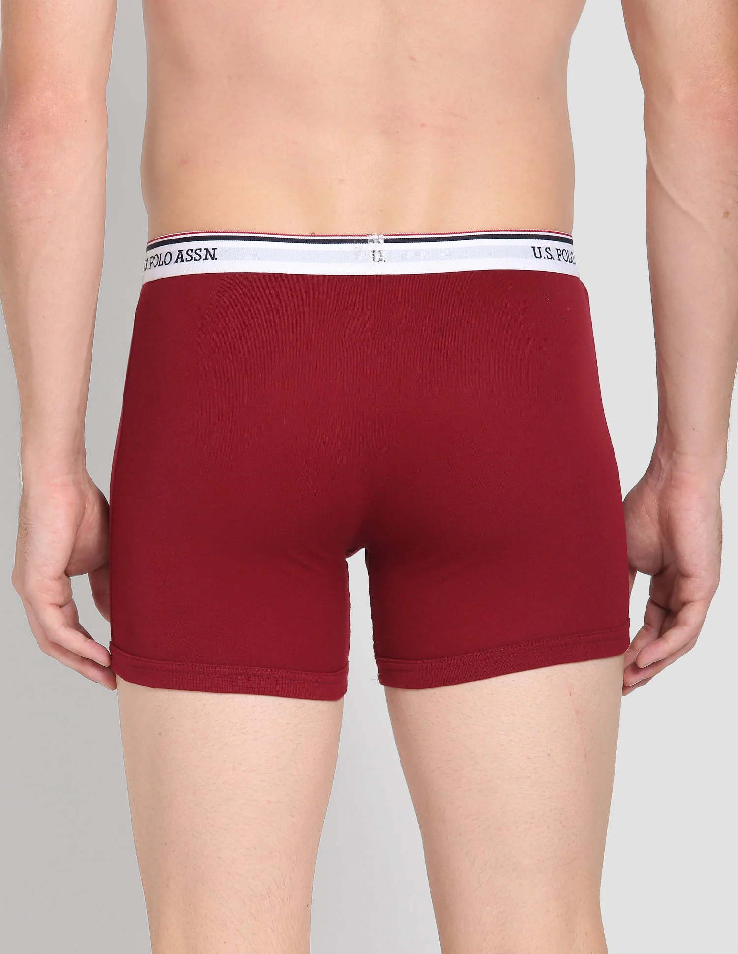 Mid Rise Solid 1667 Trunks - Pack Of 3 - Image 8