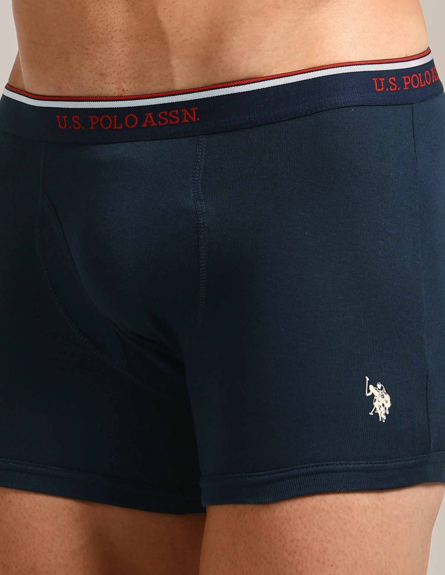 Mid Rise Solid 1667 Trunks - Pack Of 3 - Image 12