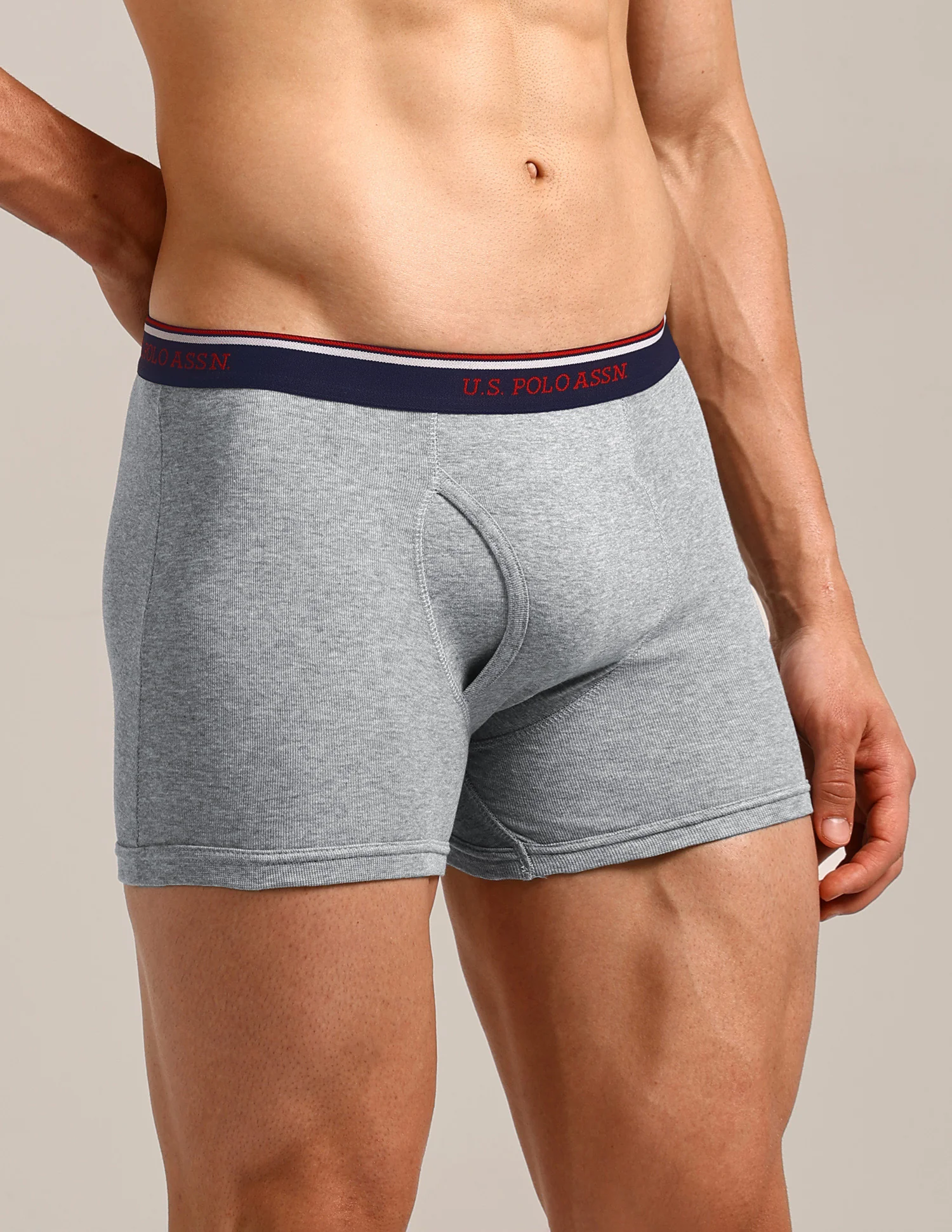 Mid Rise Solid 1667 Trunks - Pack Of 3 - Image 6