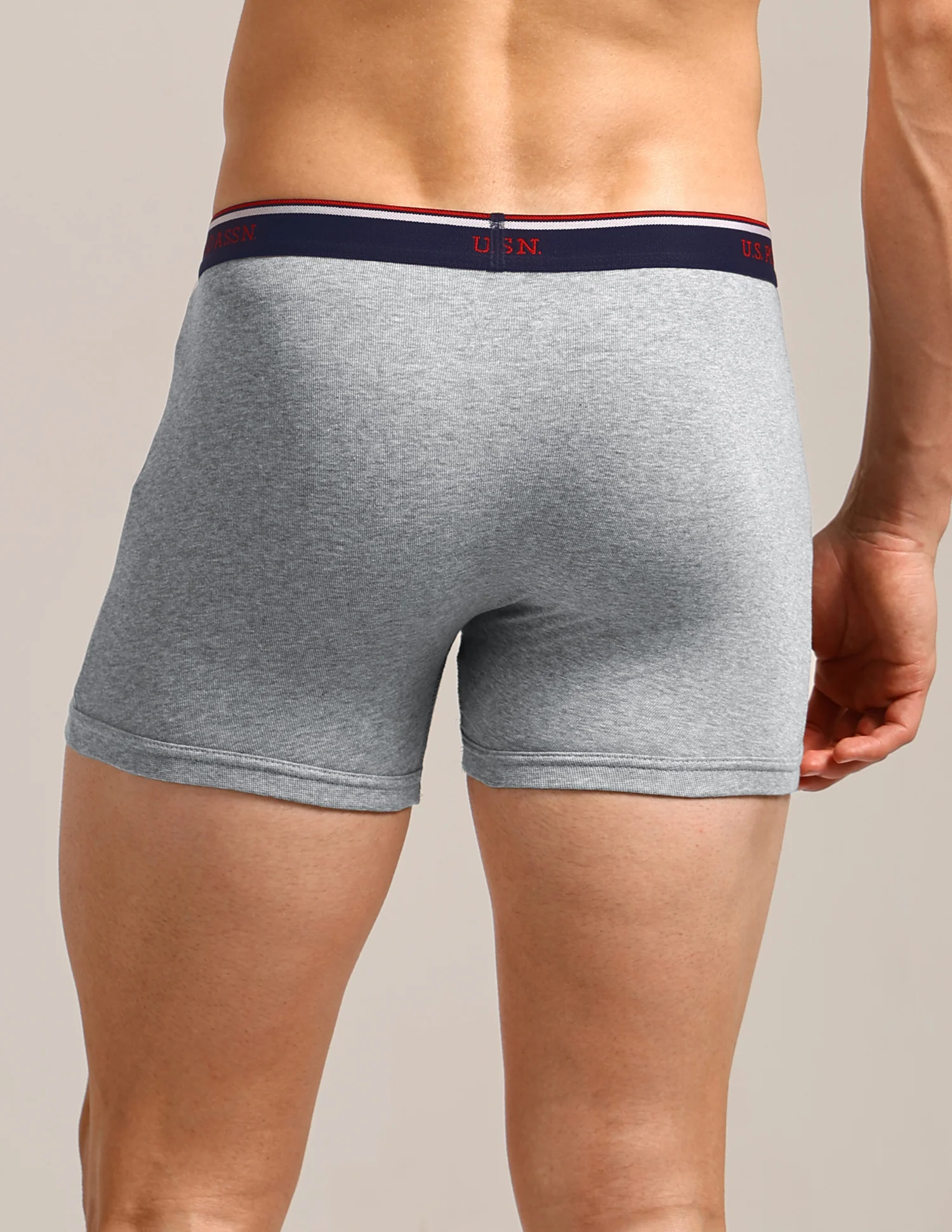 Mid Rise Solid 1667 Trunks - Pack Of 3 - Image 7