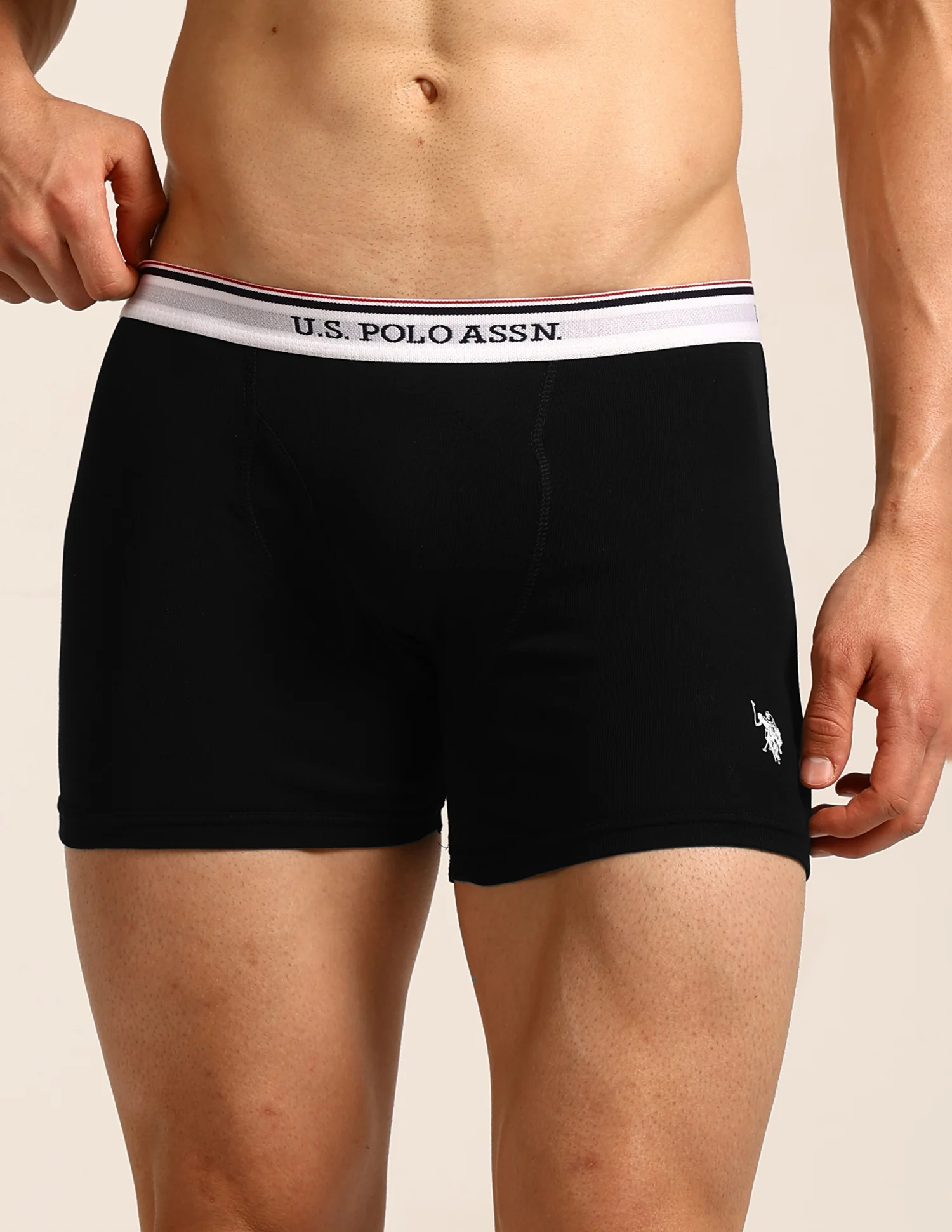 Mid Rise Solid 1667 Trunks - Pack Of 3 - Image 9